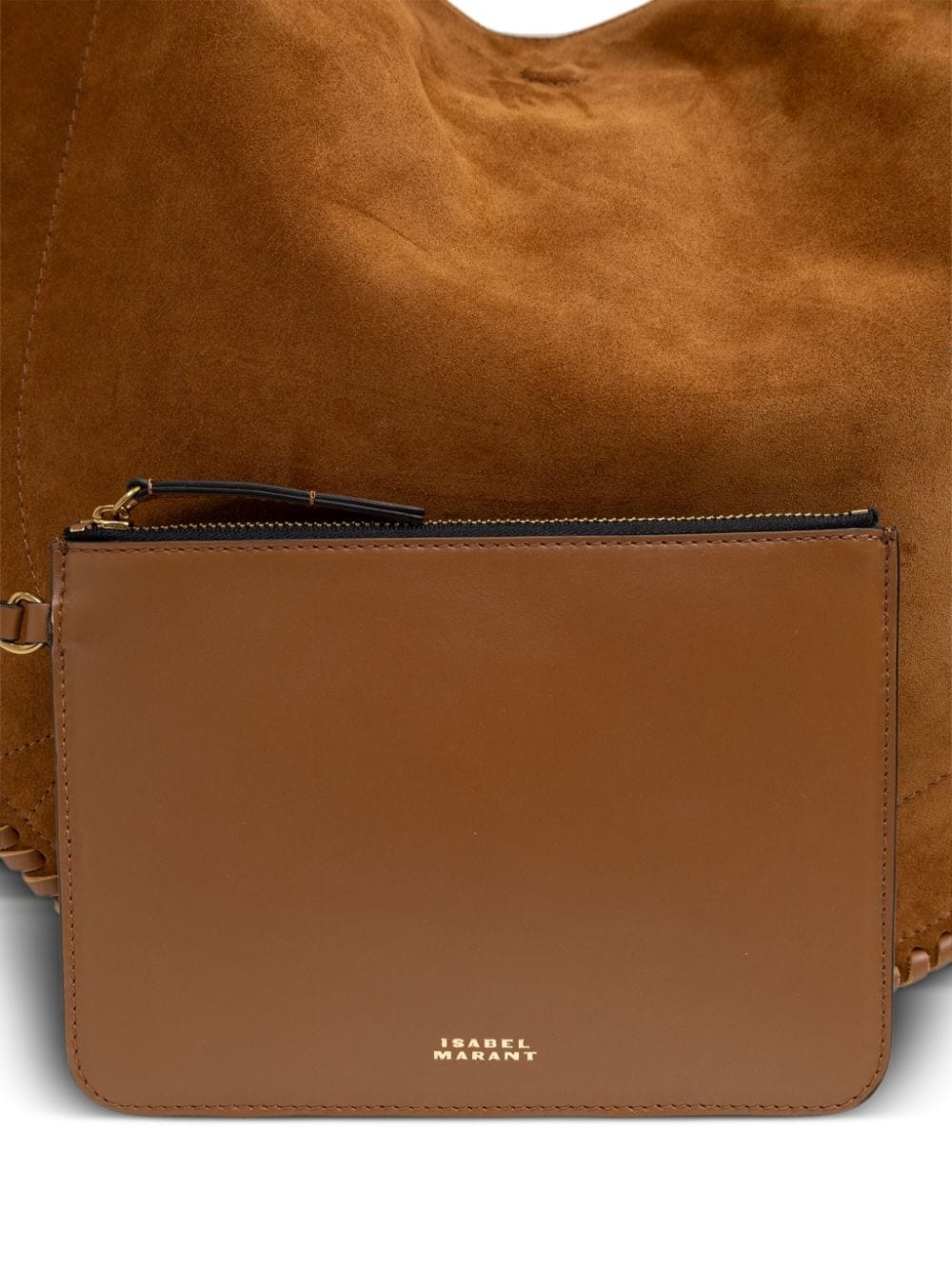 slouch-body leather bag - 6