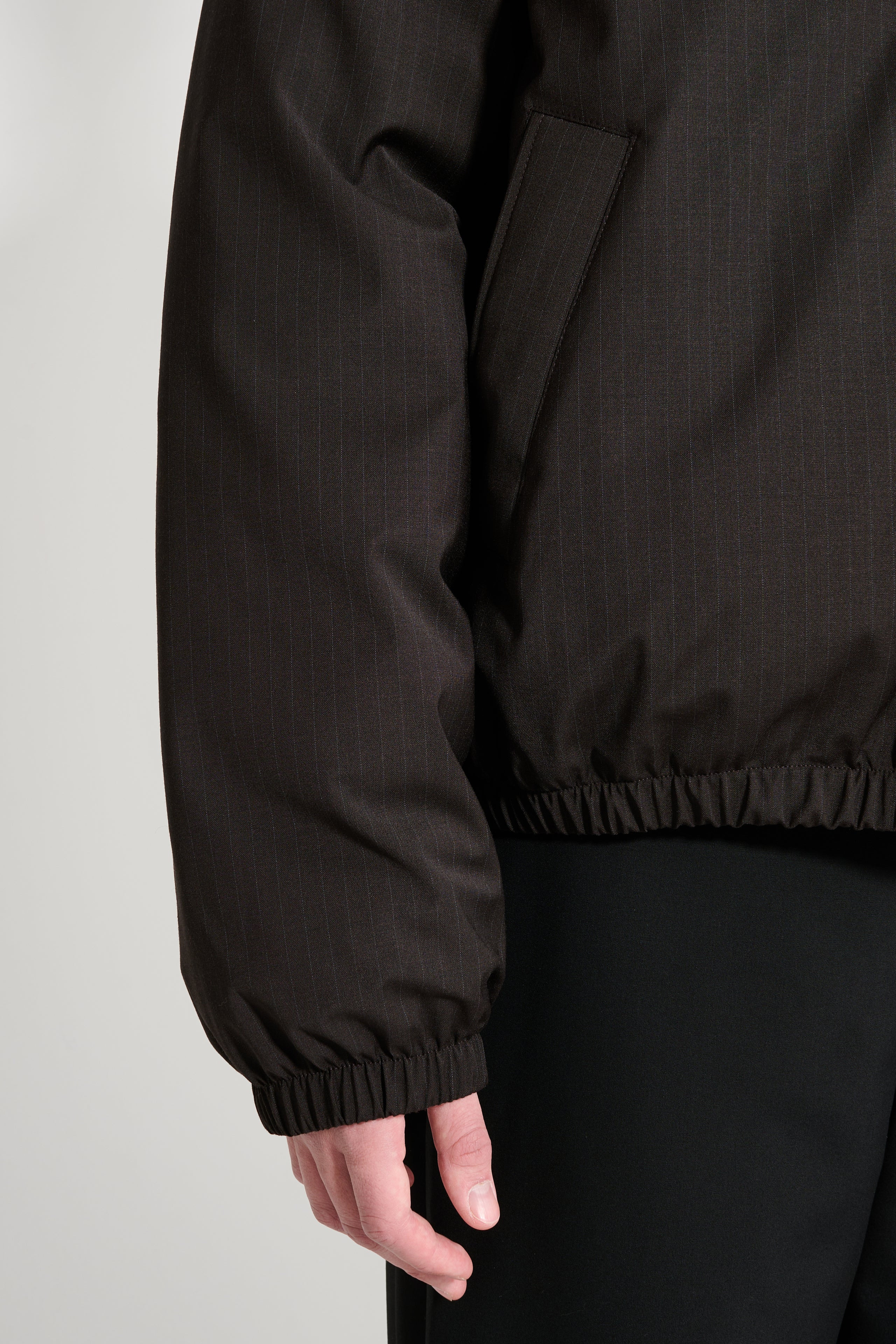 OUR LEGACY AVENUE PUFFA CHURCHILL STRIPE MEMBRANE WOOL - 5