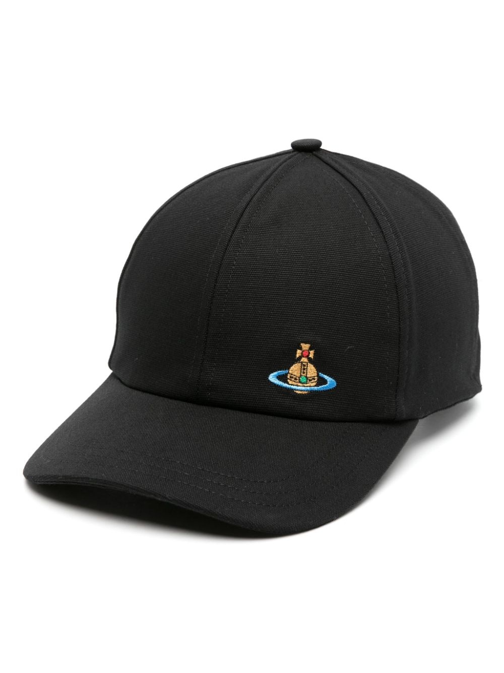 Orb-embroidered baseball cap - 1