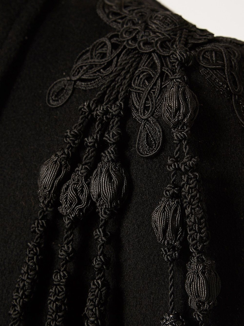 embroidered panelled coat 5