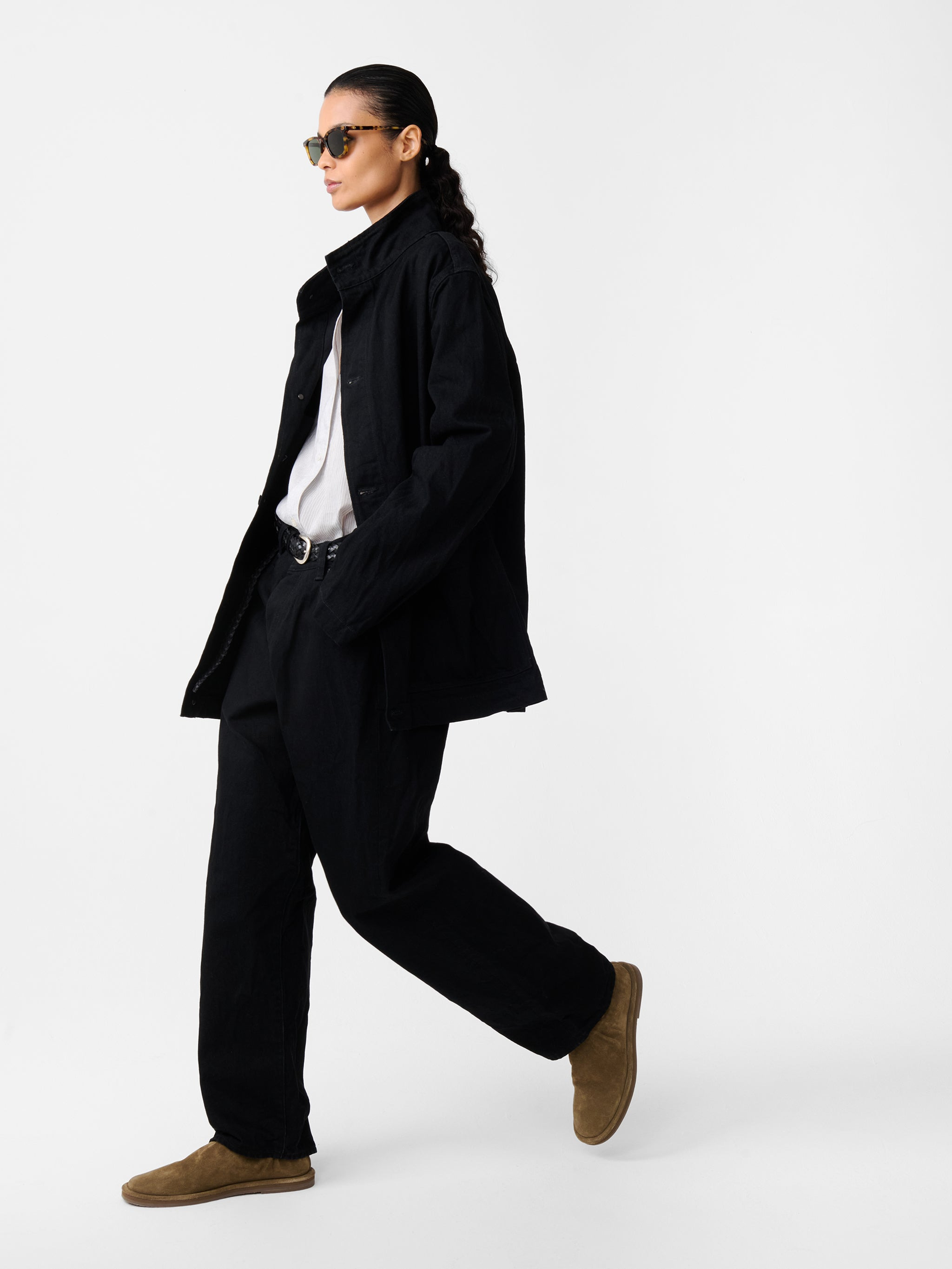 District Crinkle Denim Jacket - 6