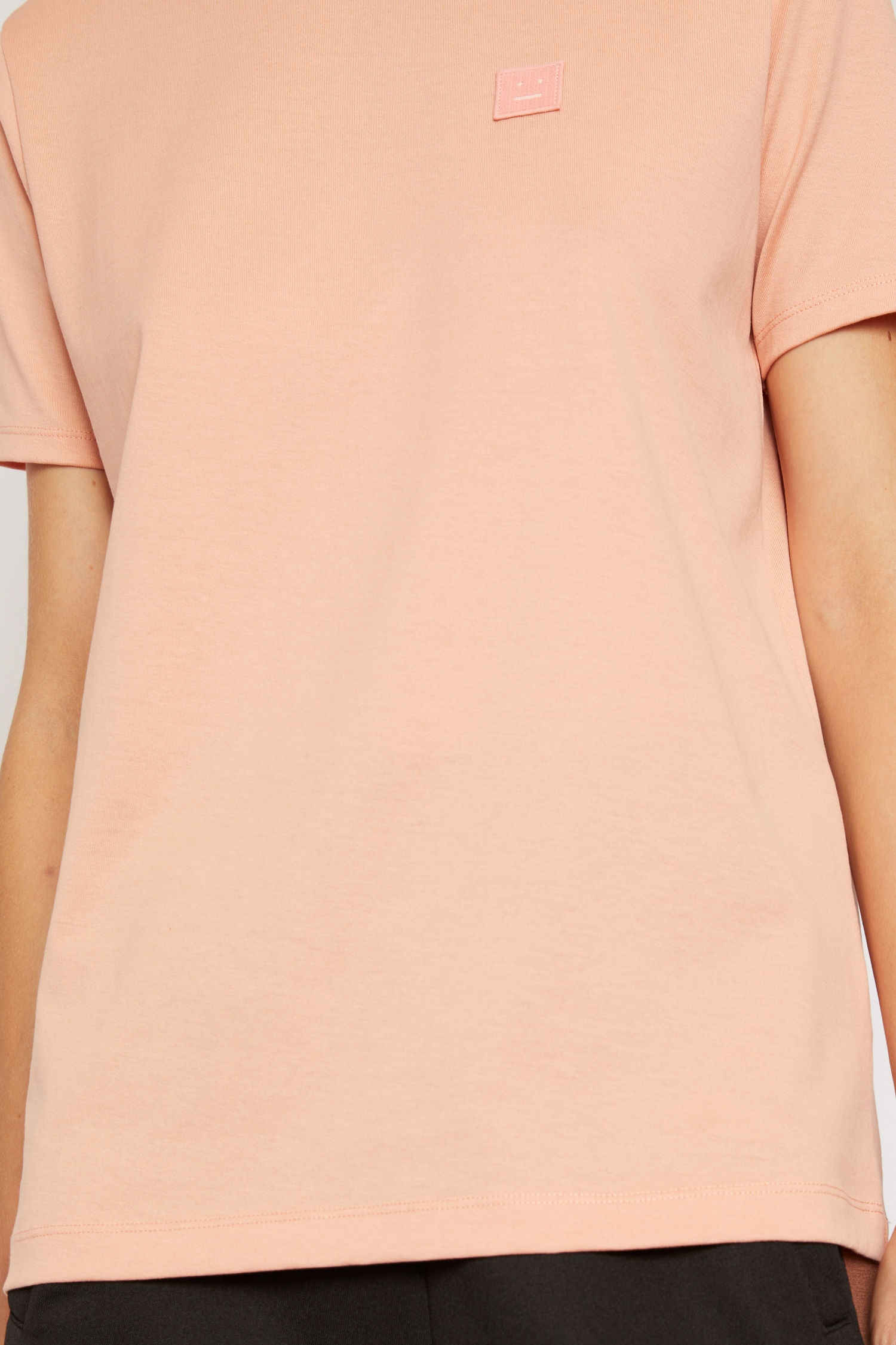 Crew neck t-shirt pale pink - 4