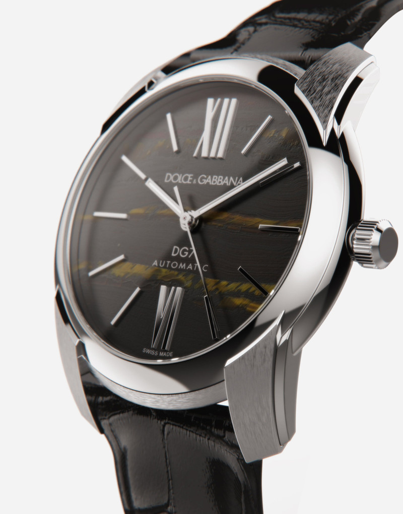 Dolce & Gabbana Steel and tiger’s eye watch outlook
