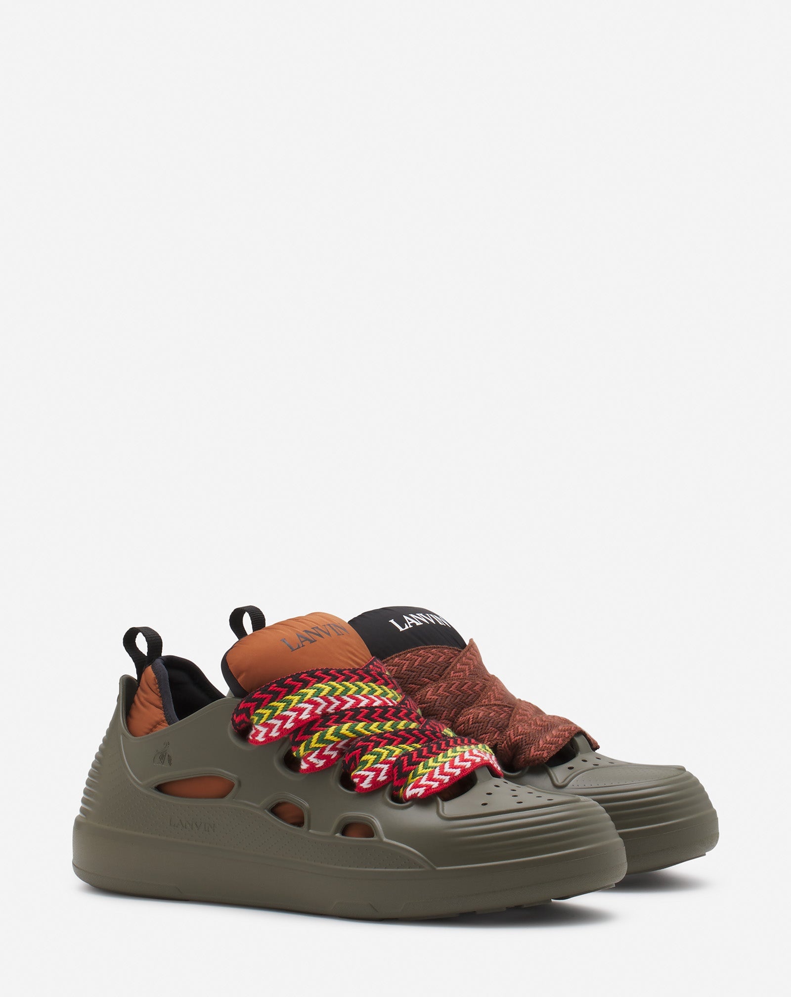 CURB COLOR-BLOCK RUBBER SNEAKERS - 2