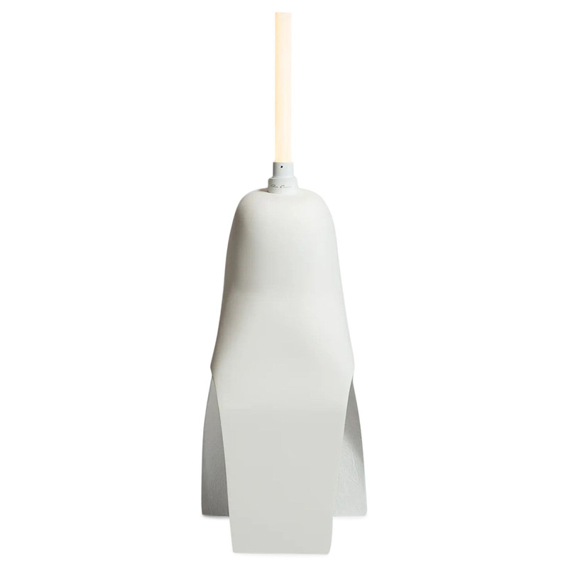 Rick Owens Hedjet Helmet Lamp 'White' 3