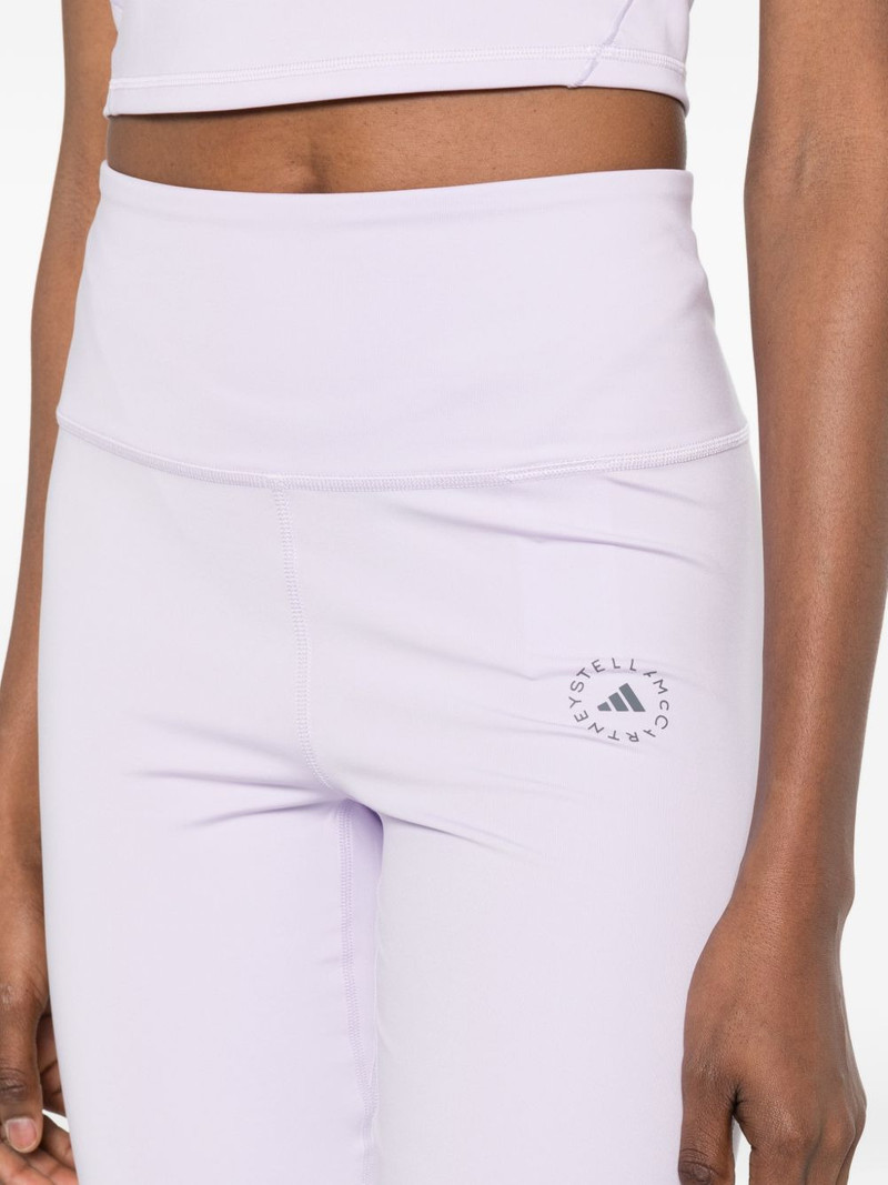 logo high-waisted leggings 5