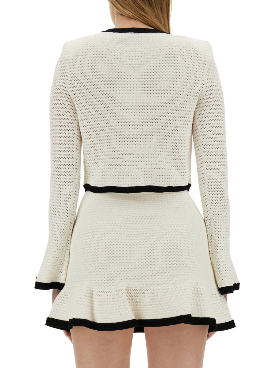 Self-Portrait Women Crochet Cardigan - 3