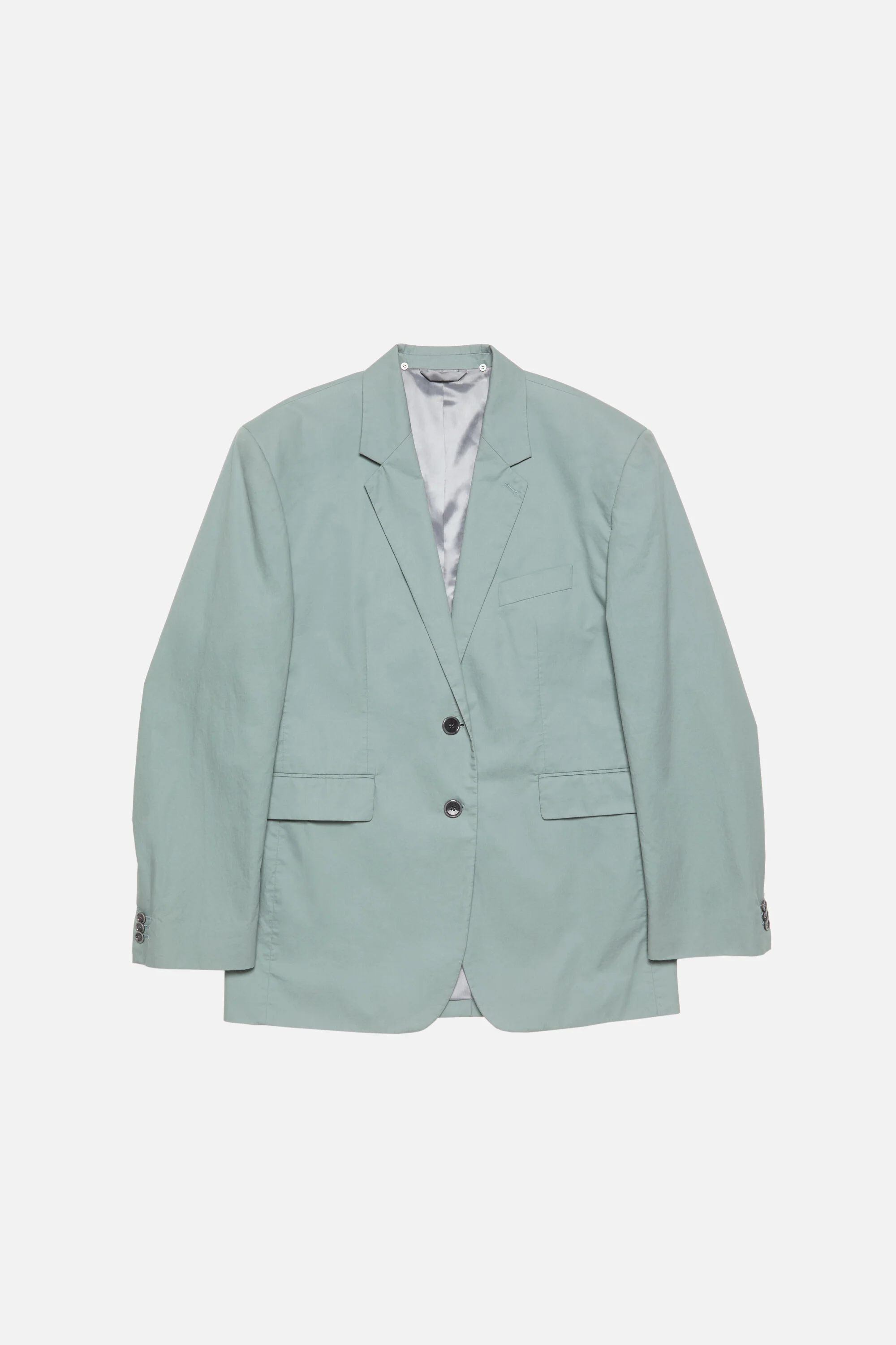 Suit jacket with scarf - Eucalyptus green - 1