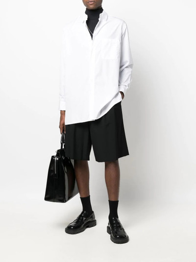 Yohji Yamamoto buttoned long-sleeve shirt outlook