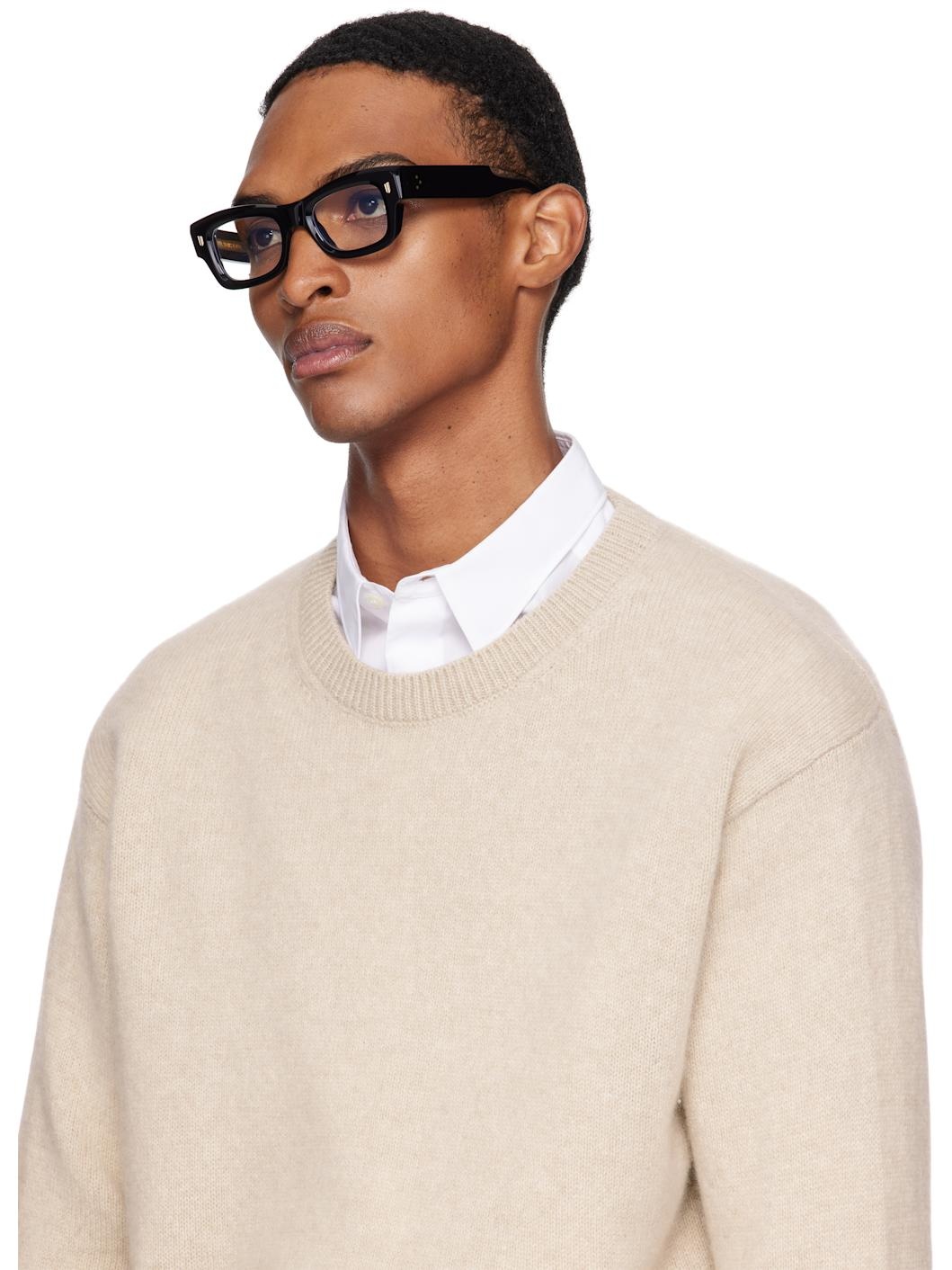 Black 1419 Rectangle Optical Glasses - 4