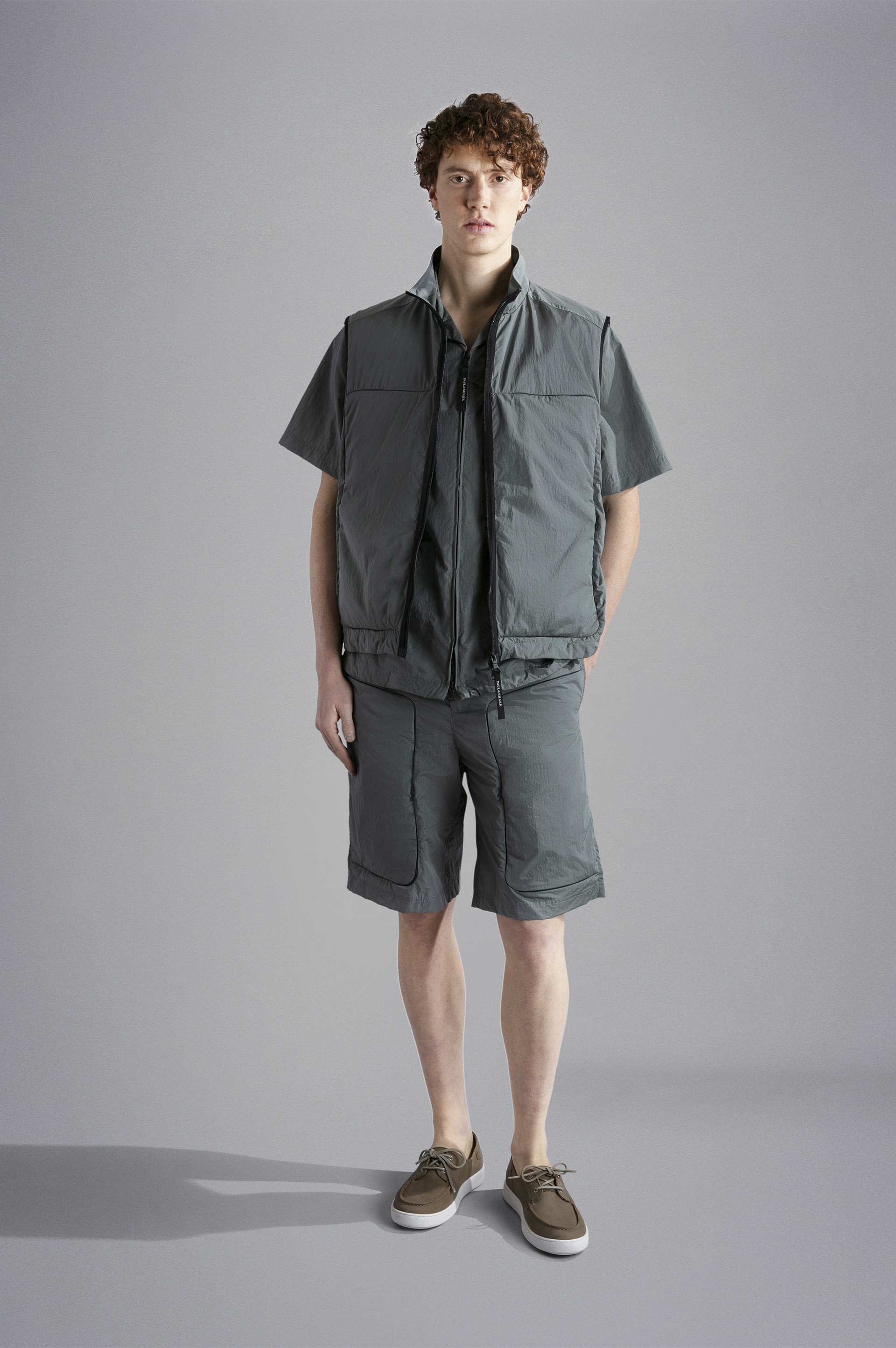 CRINKLE BERMUDA SHORTS - 2