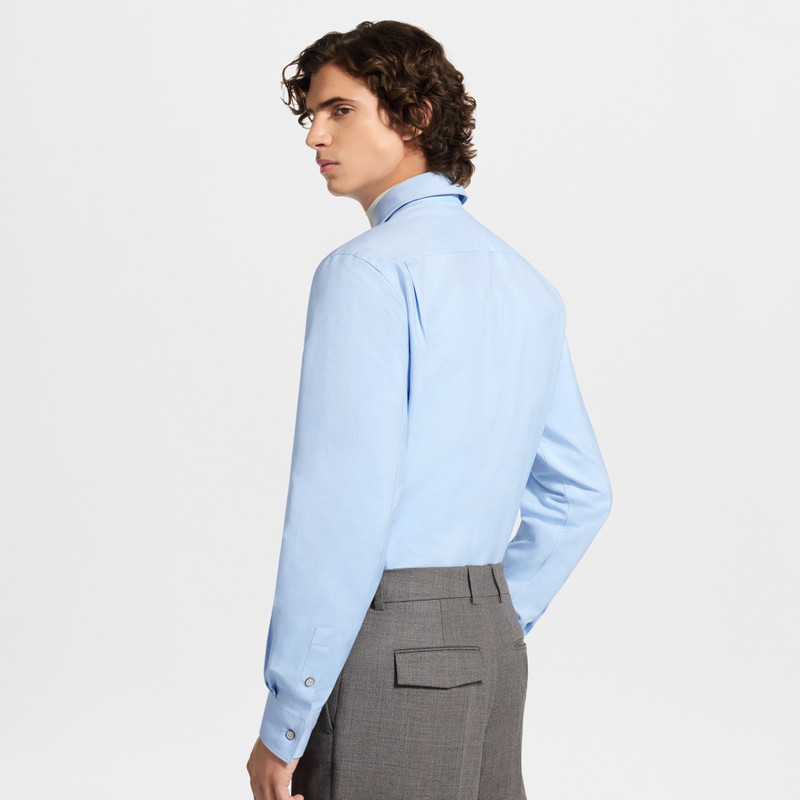 Long-Sleeved Oxford Shirt 5