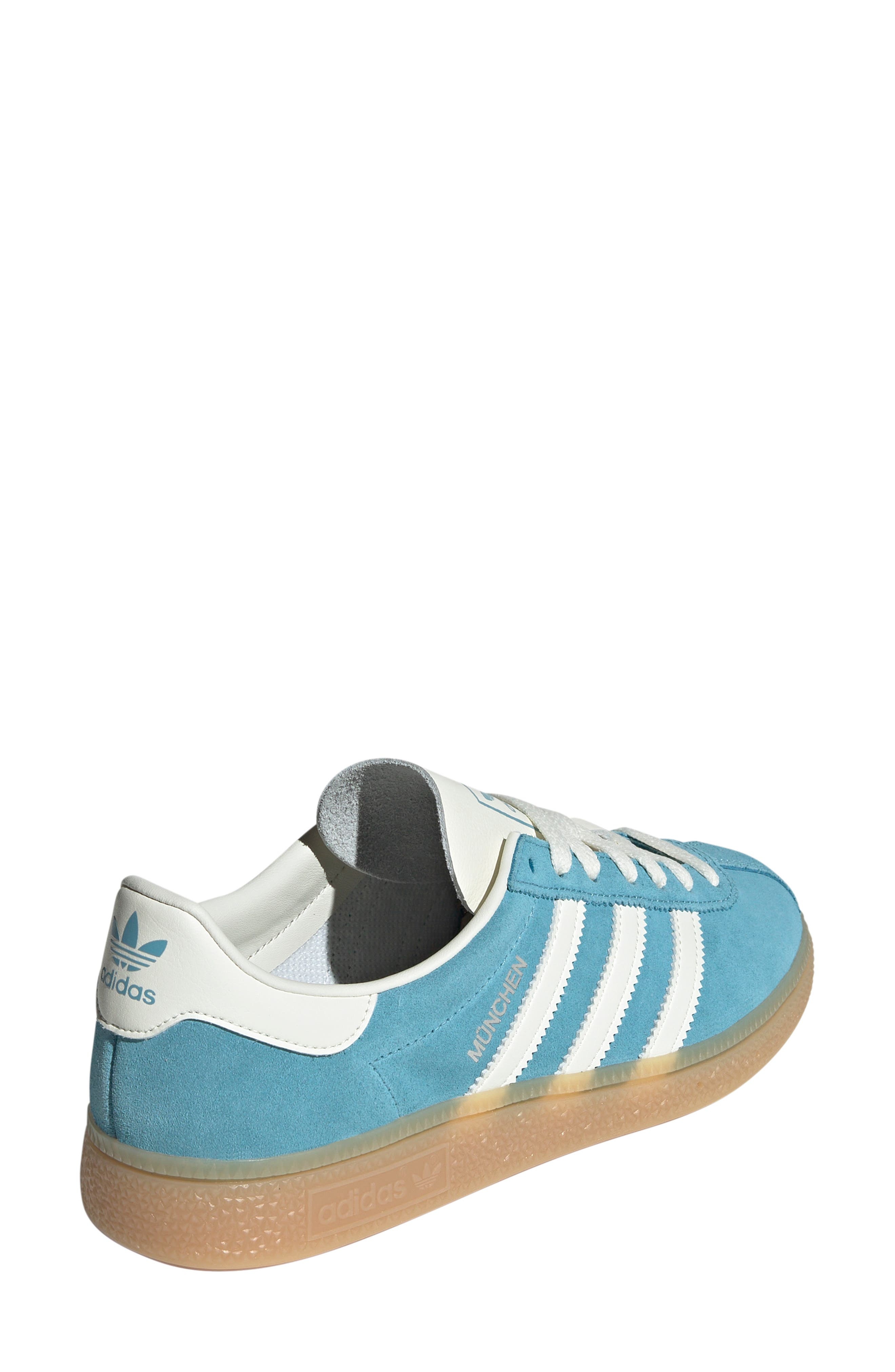 adidas München Sneaker in Blue/Off White/Silver at Nordstrom - 2