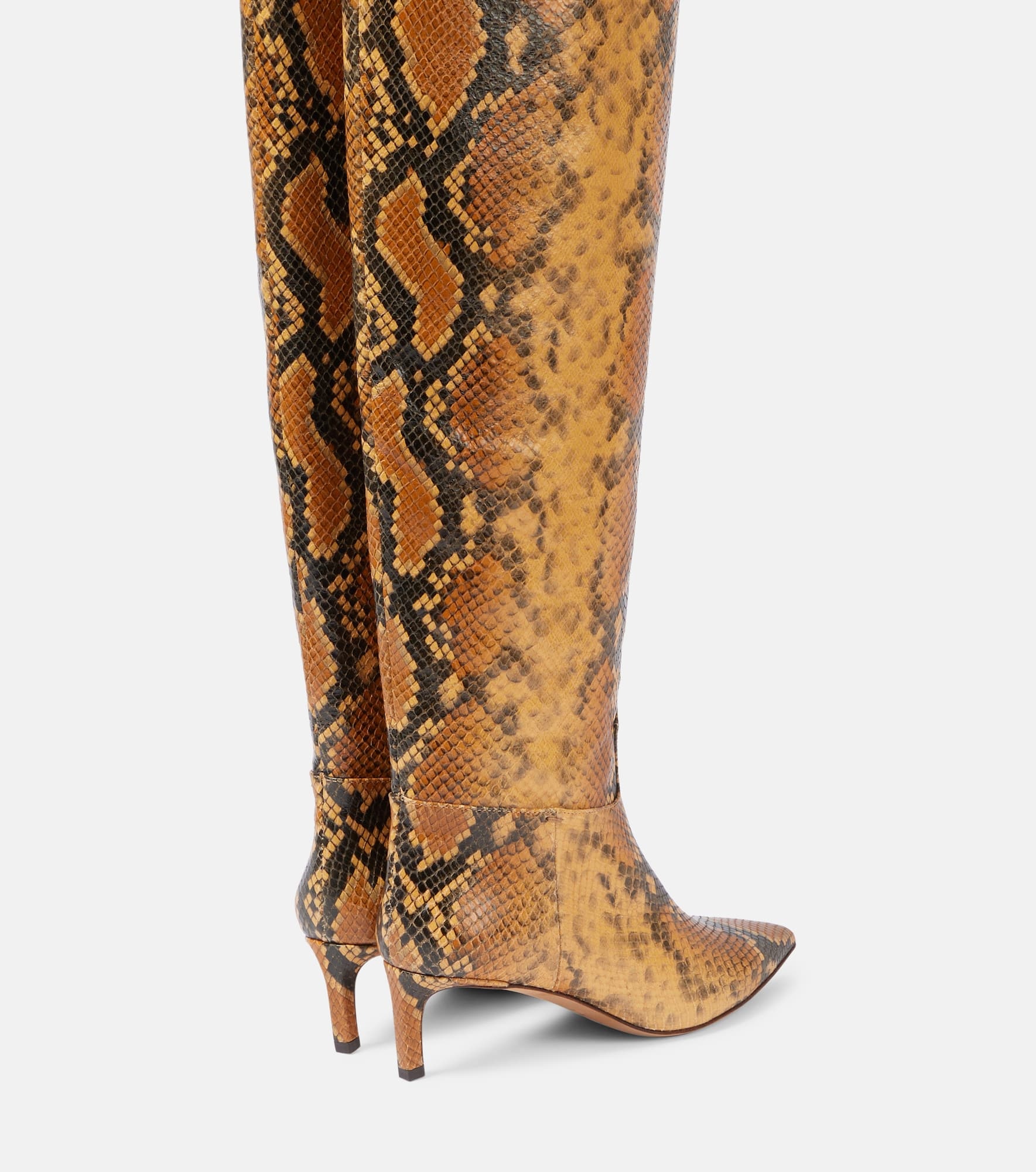 Carolina 55 leather over-the-knee boots - 2