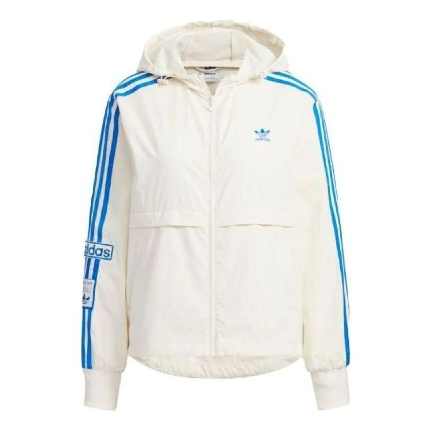 (WMNS) adidas Always Original Windbreaker 'White Blue' IL6499 - 1