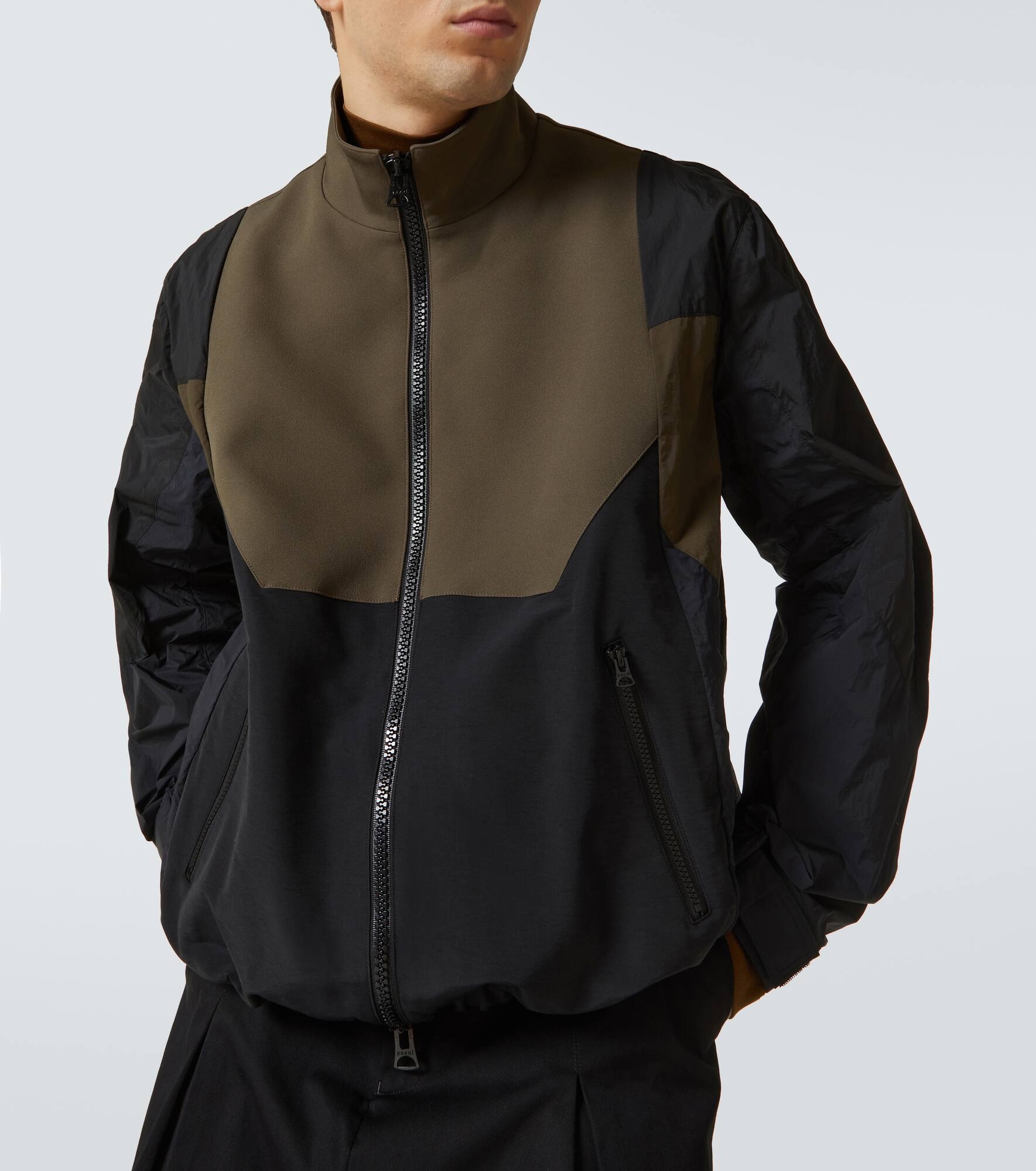 Matelassé twill jacket - 5