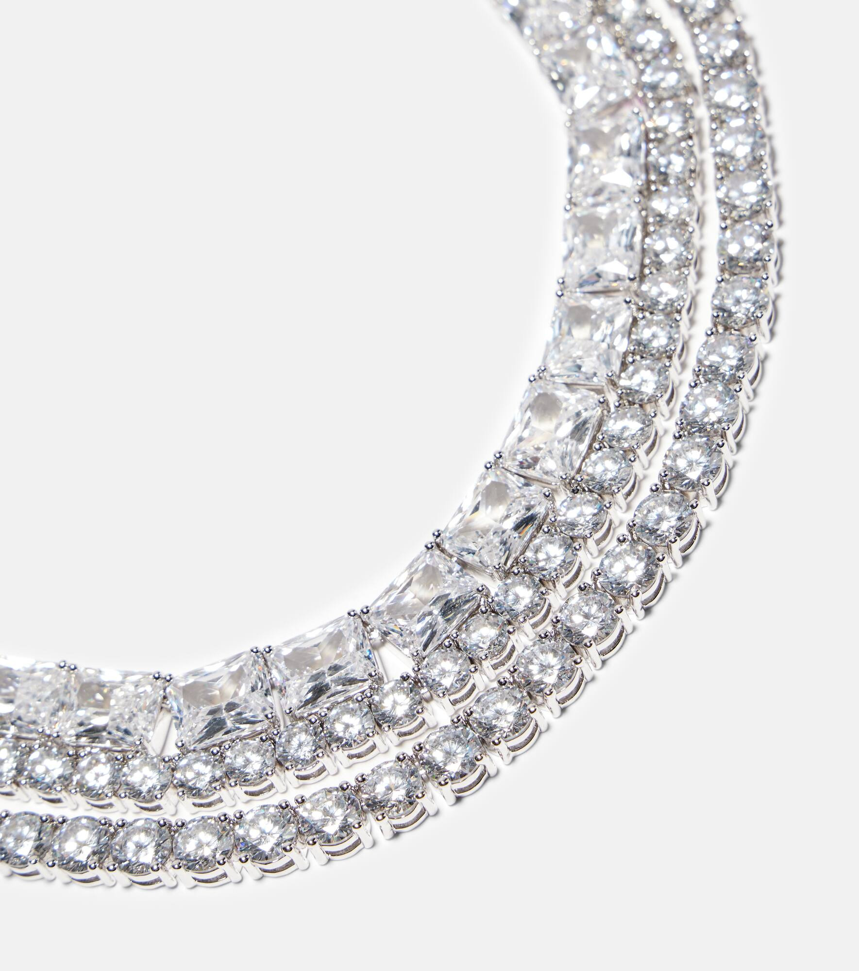 Crystal-embellished choker - 4