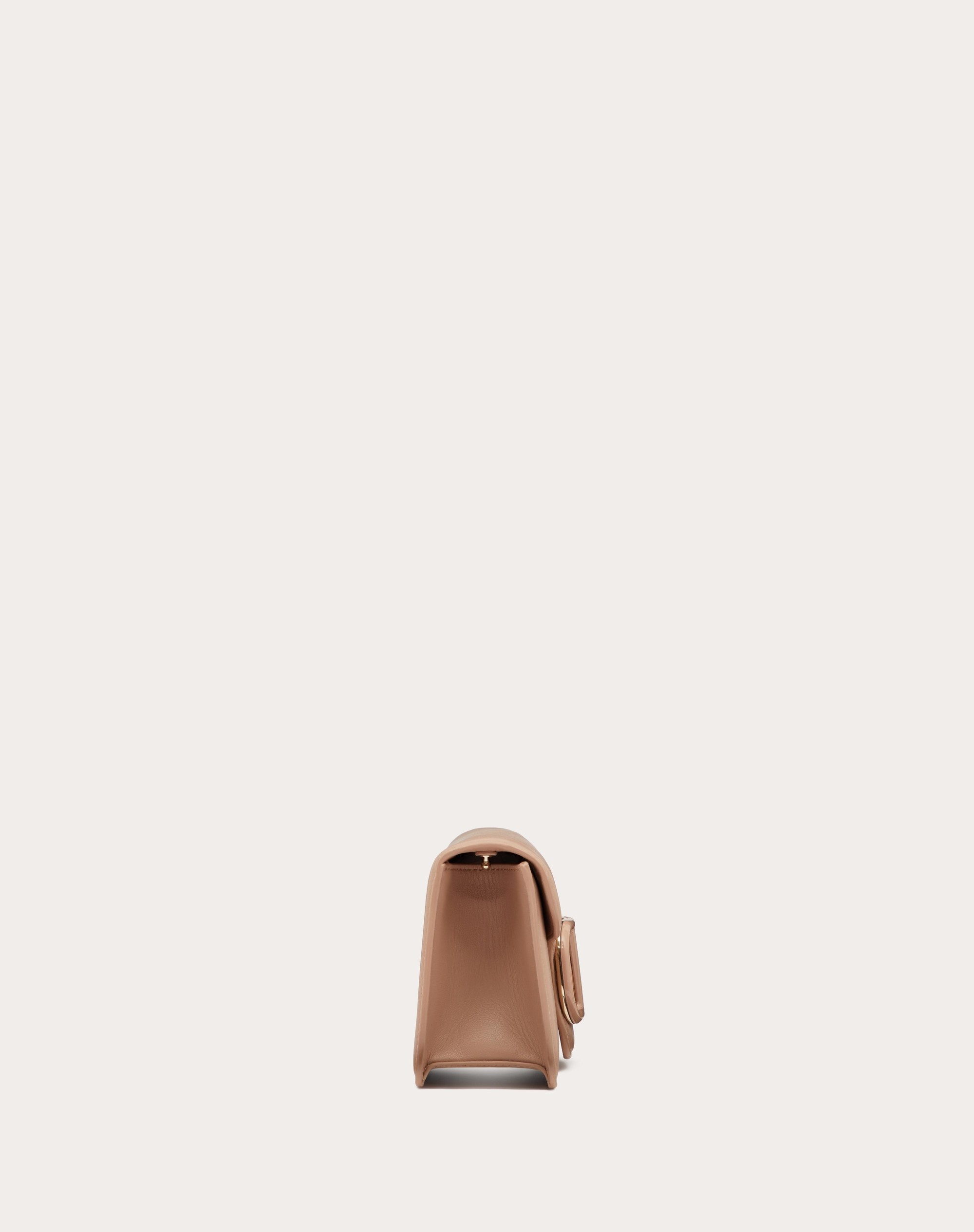 VALENTINO GARAVANI LOCÒ CALFSKIN SHOULDER BAG - 5