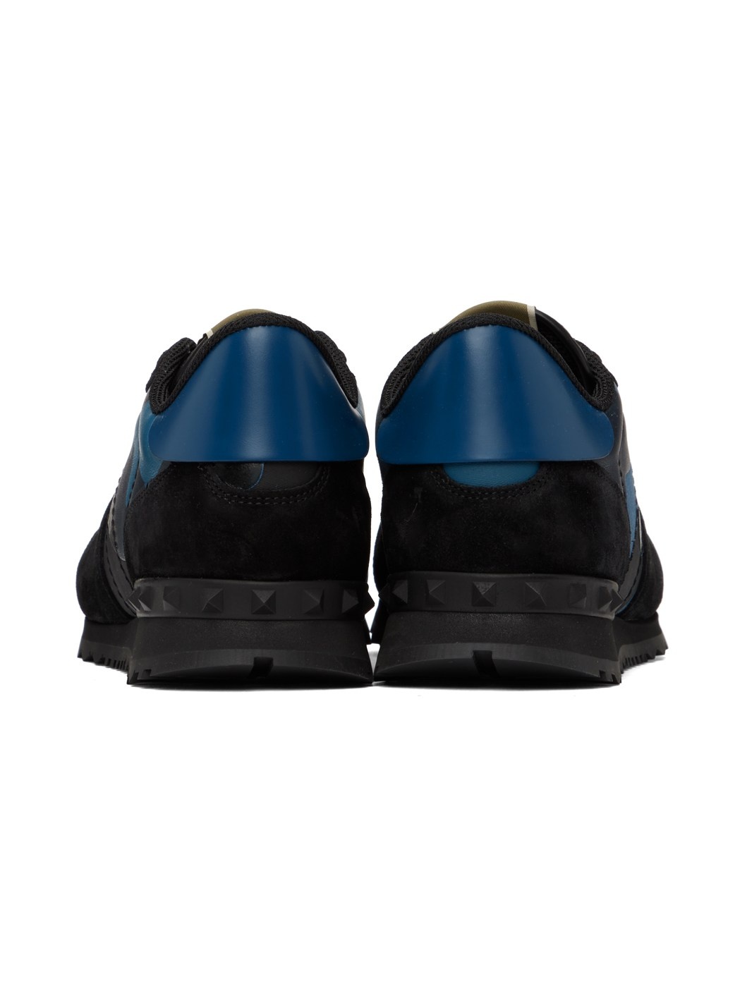 Black & Blue Rockrunner Sneakers - 2