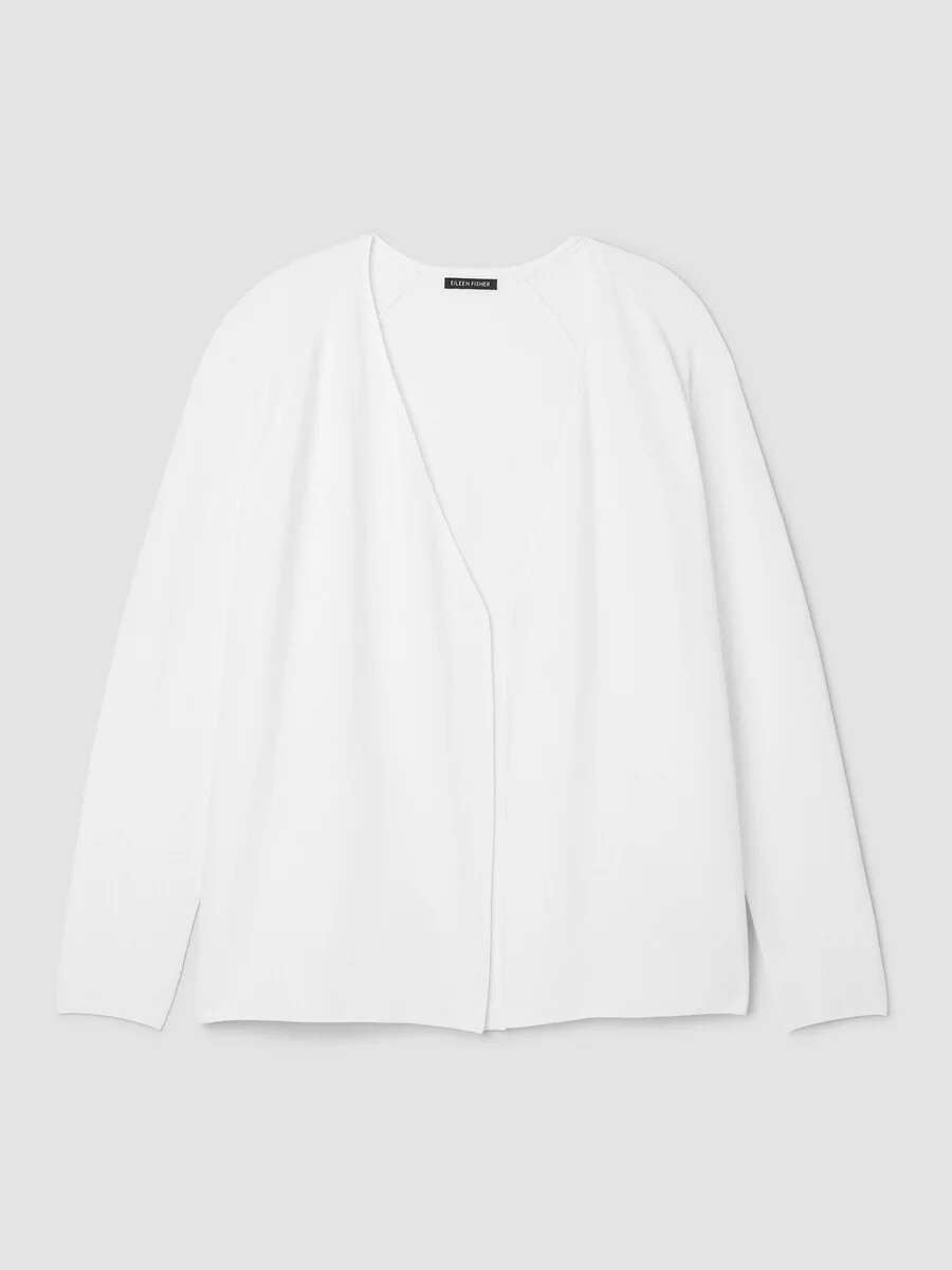 Organic Linen Cotton Wrap Cardigan - 1