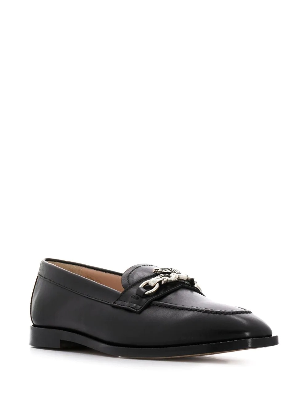 pegaso logo flat loafers - 2