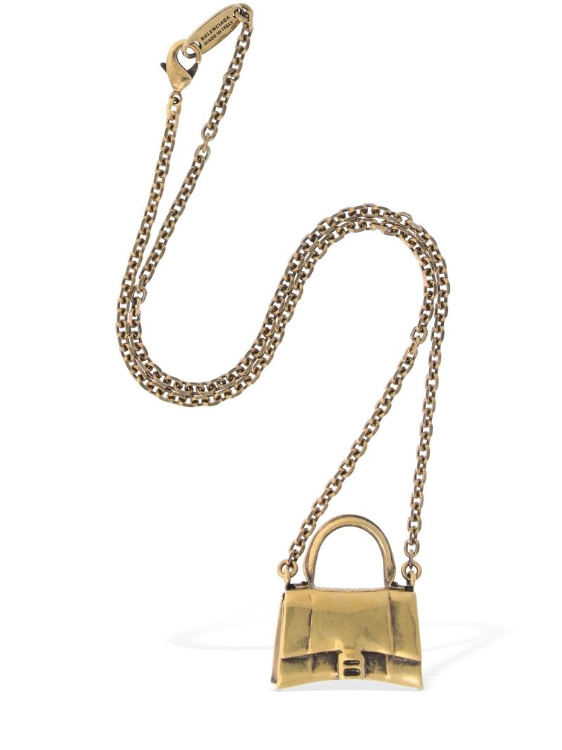 BAG BRASS NECKLACE - 3