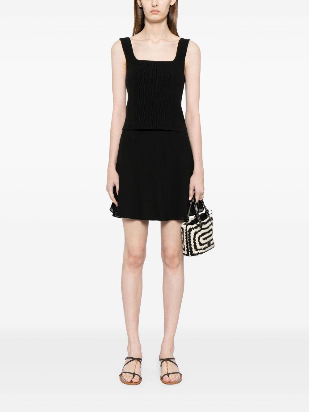 Brandy bow-detailing miniskirt - 2