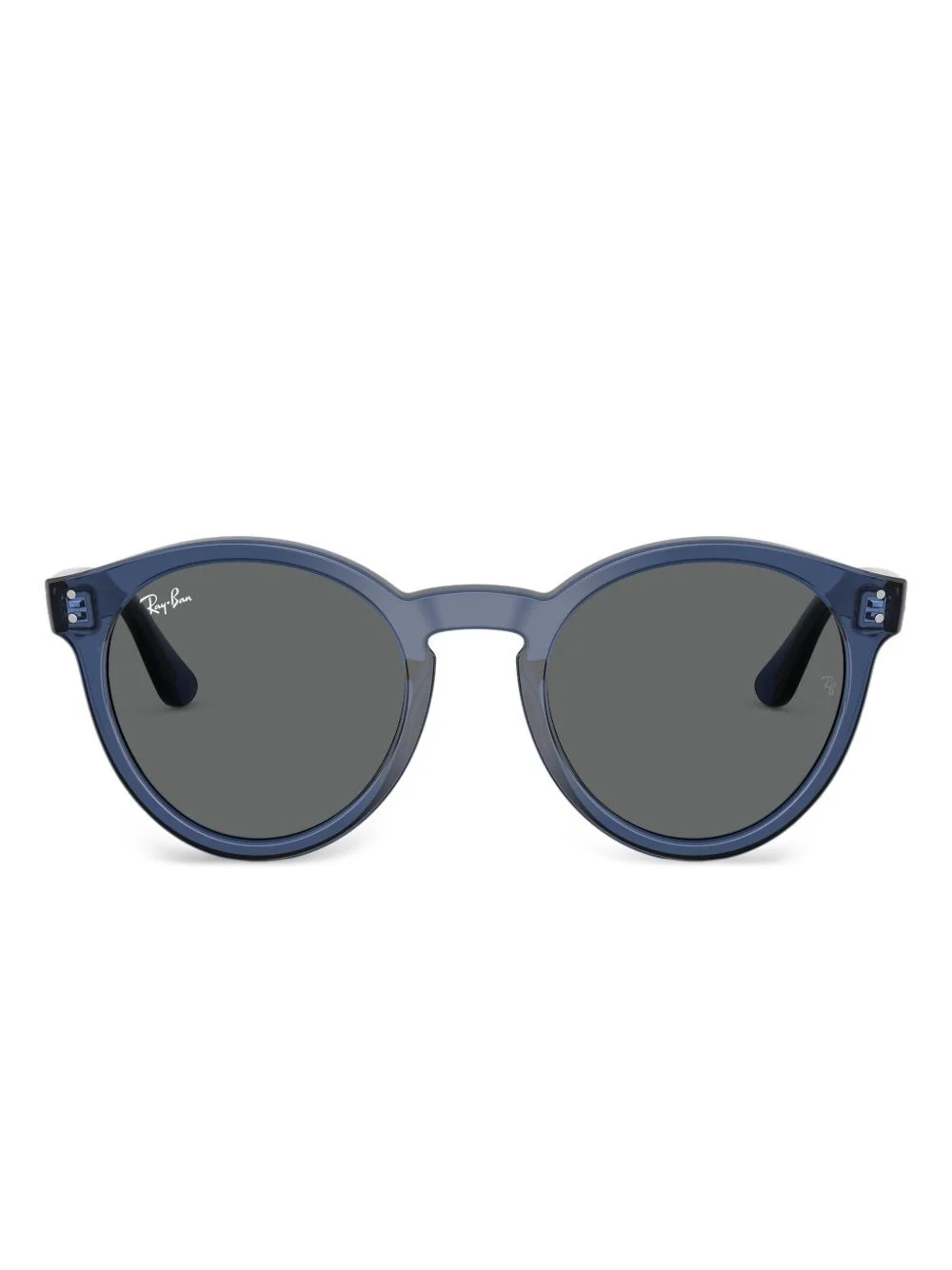 round-frame sunglasses - 1