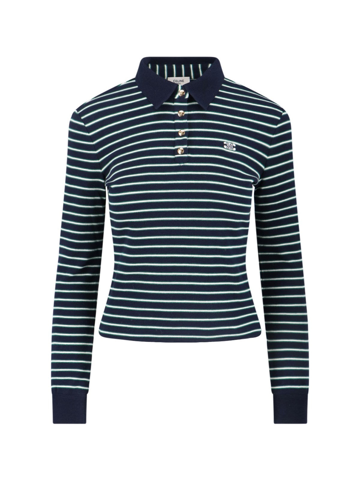 Celine Women Polo Shirt "Triomphe" - 1