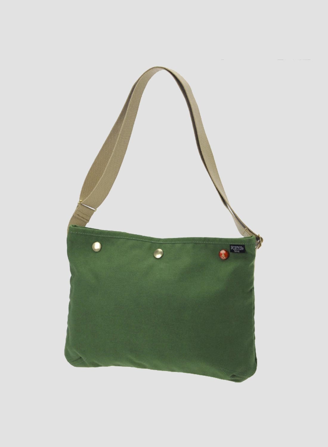Porter-Yoshida & Co Coppi Sacoche in Green - 1