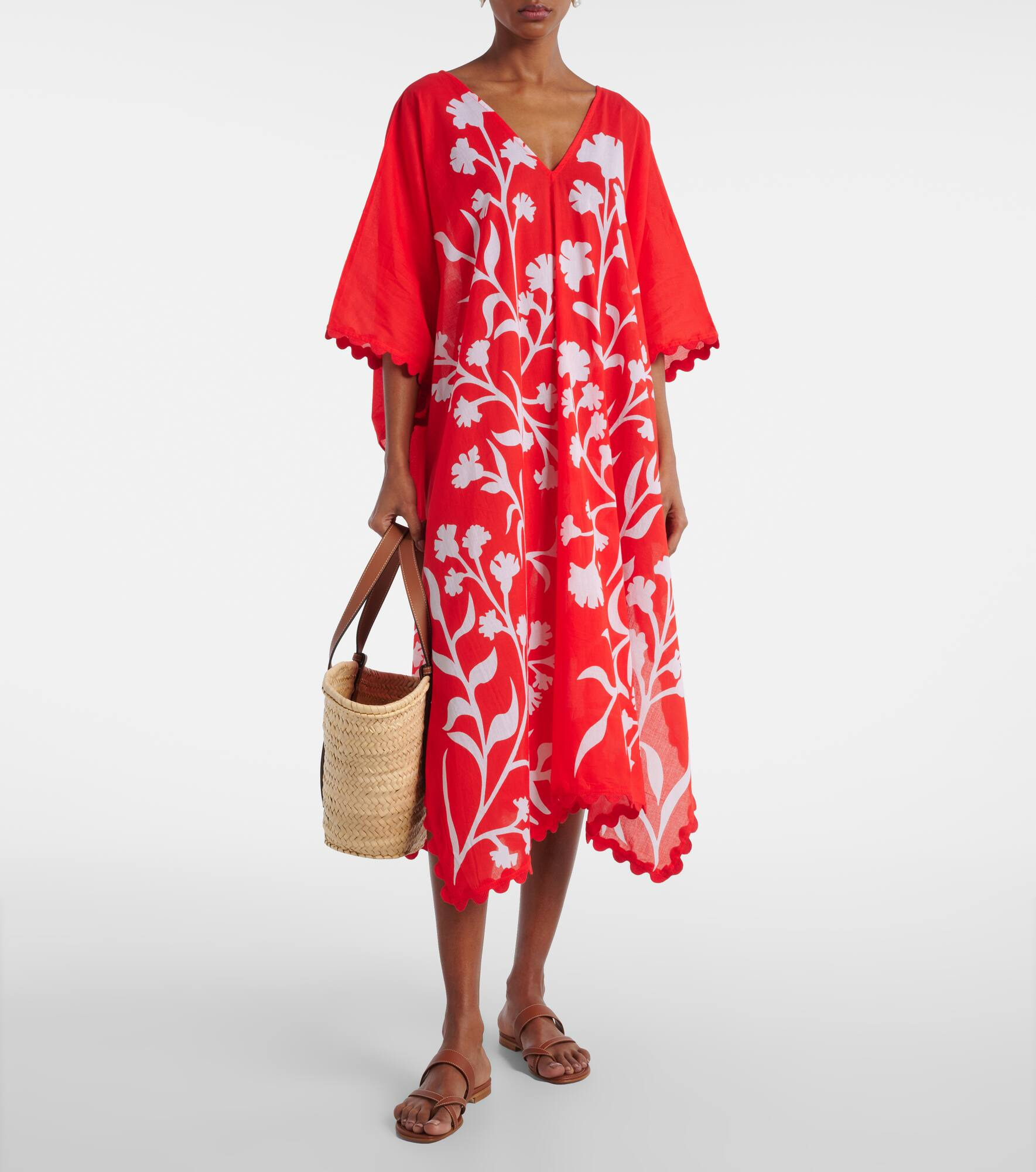 Printed cotton kaftan - 2