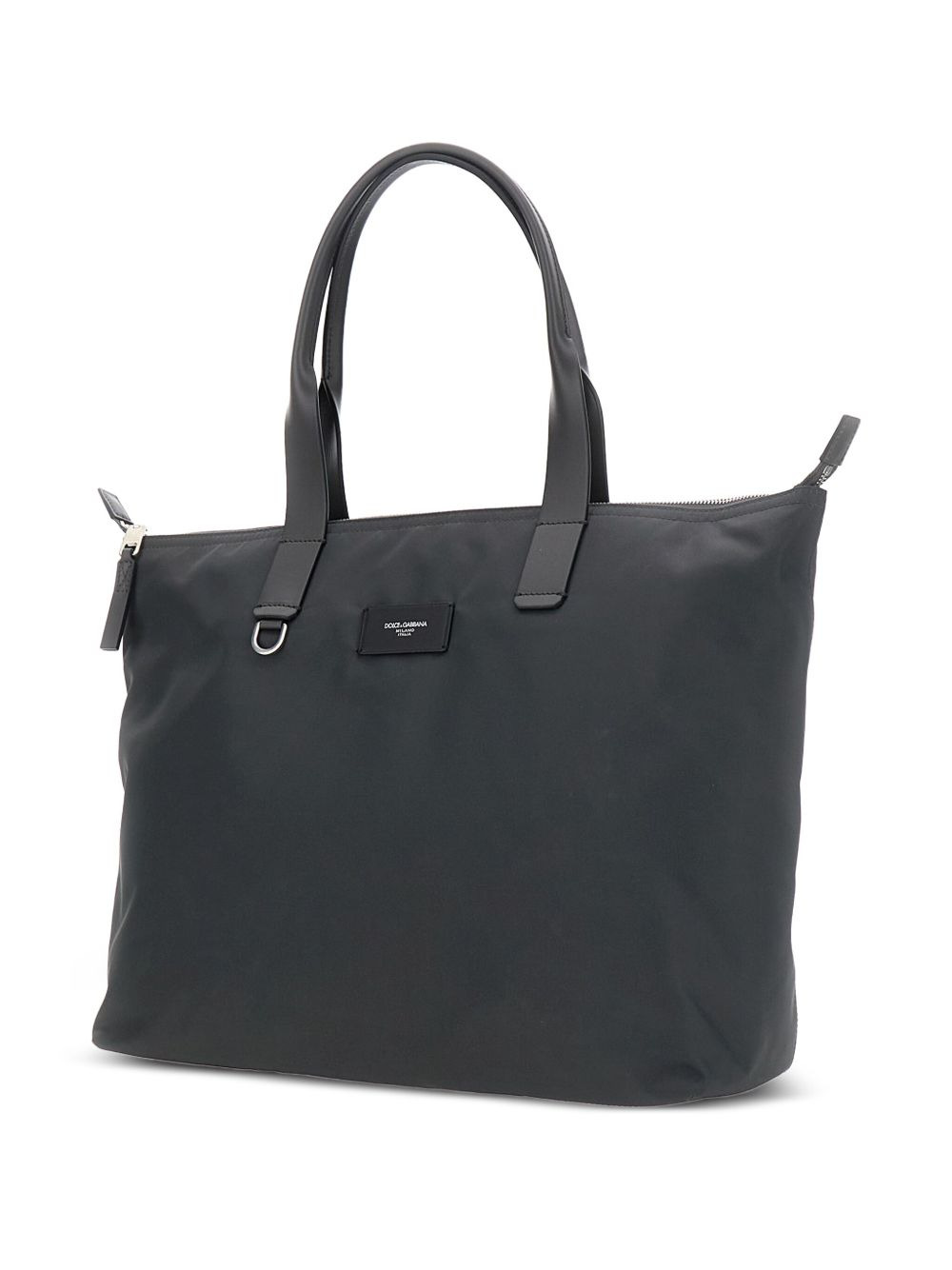 zip-top tote bag - 3