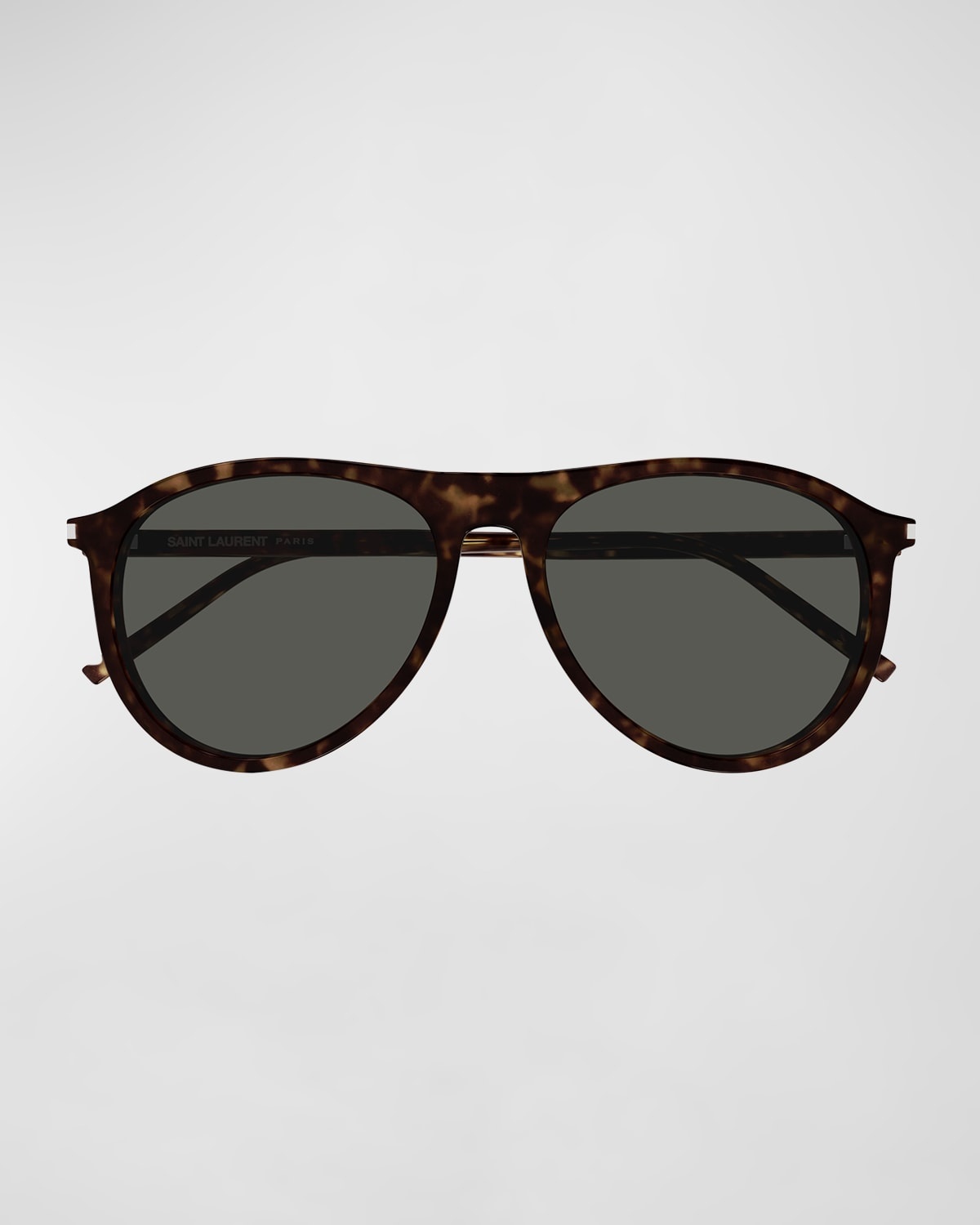 Thin Acetate Aviator Sunglasses - 3