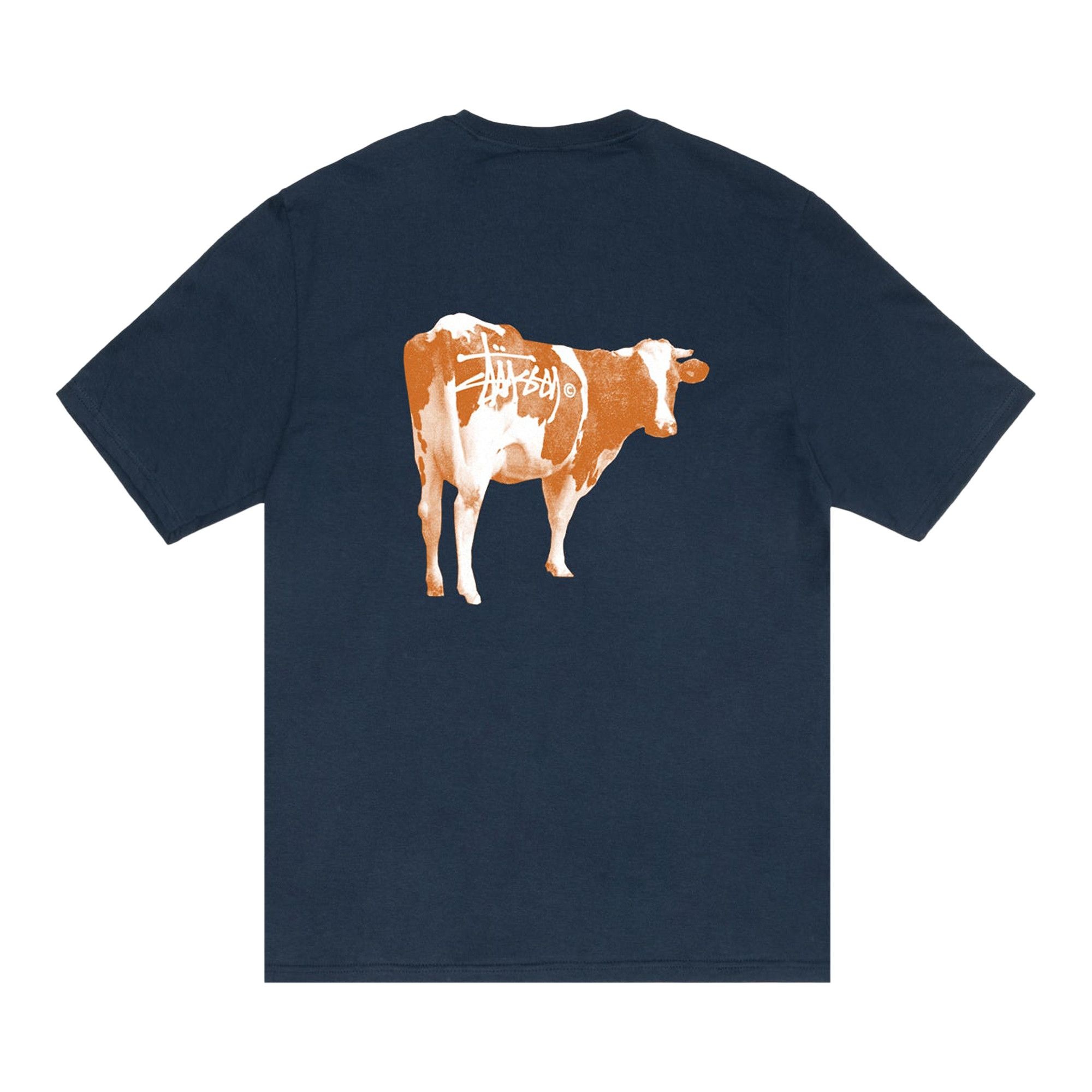 Stussy Grassfed Tee 'Navy' - 2