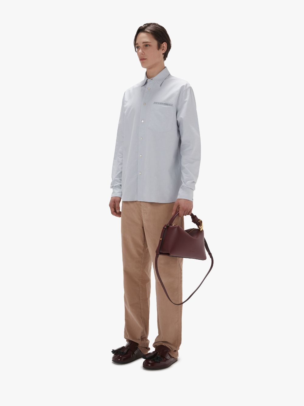 CLASSIC FIT LOGO POCKET SHIRT - 4