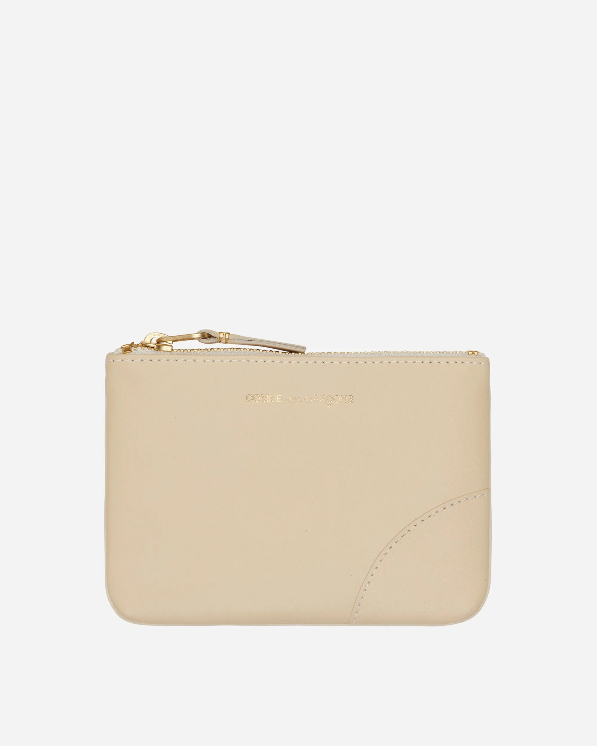 Classic Line Zip Pouch Off White - 1