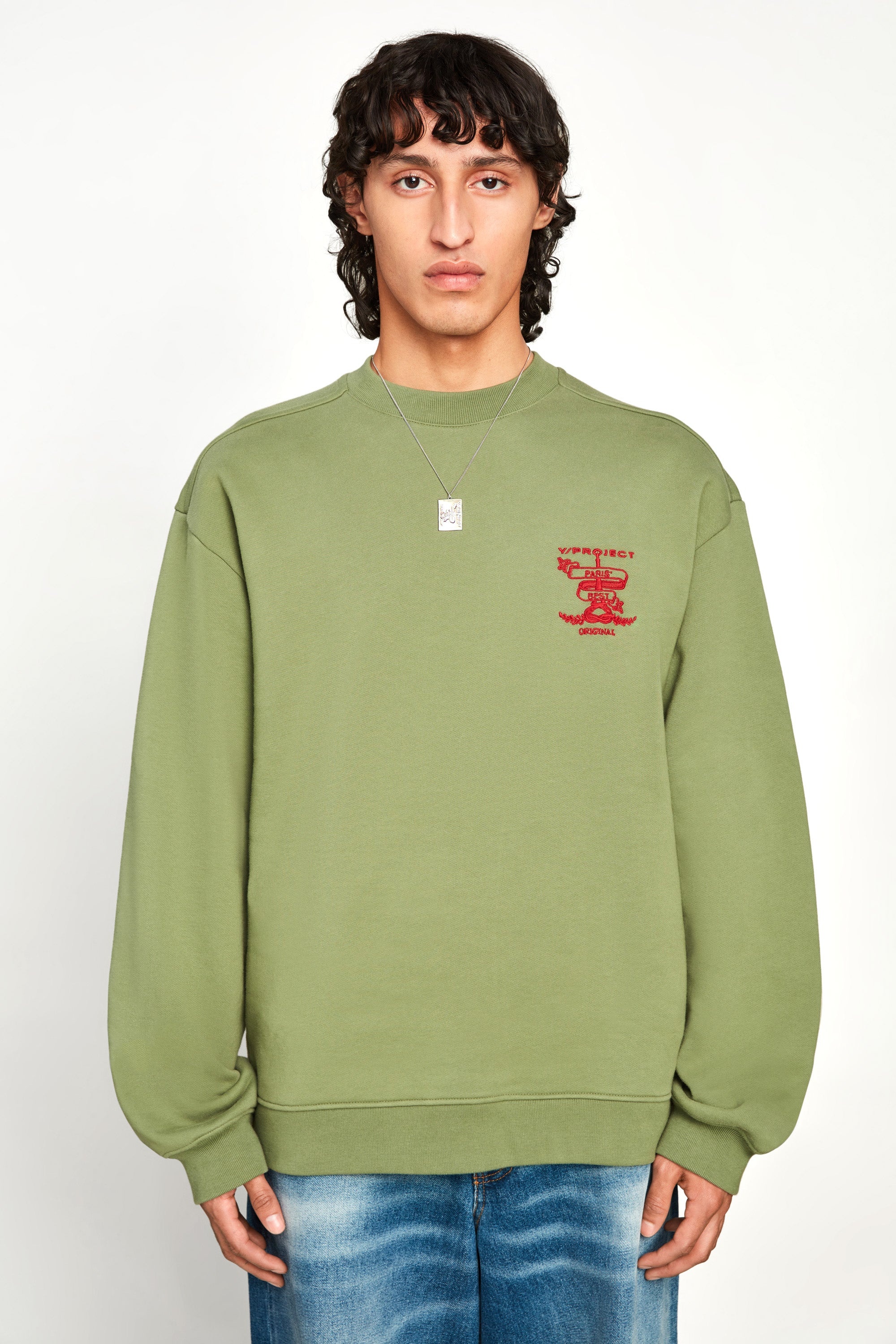 Paris' Best Embroidered Sweatshirt - 3