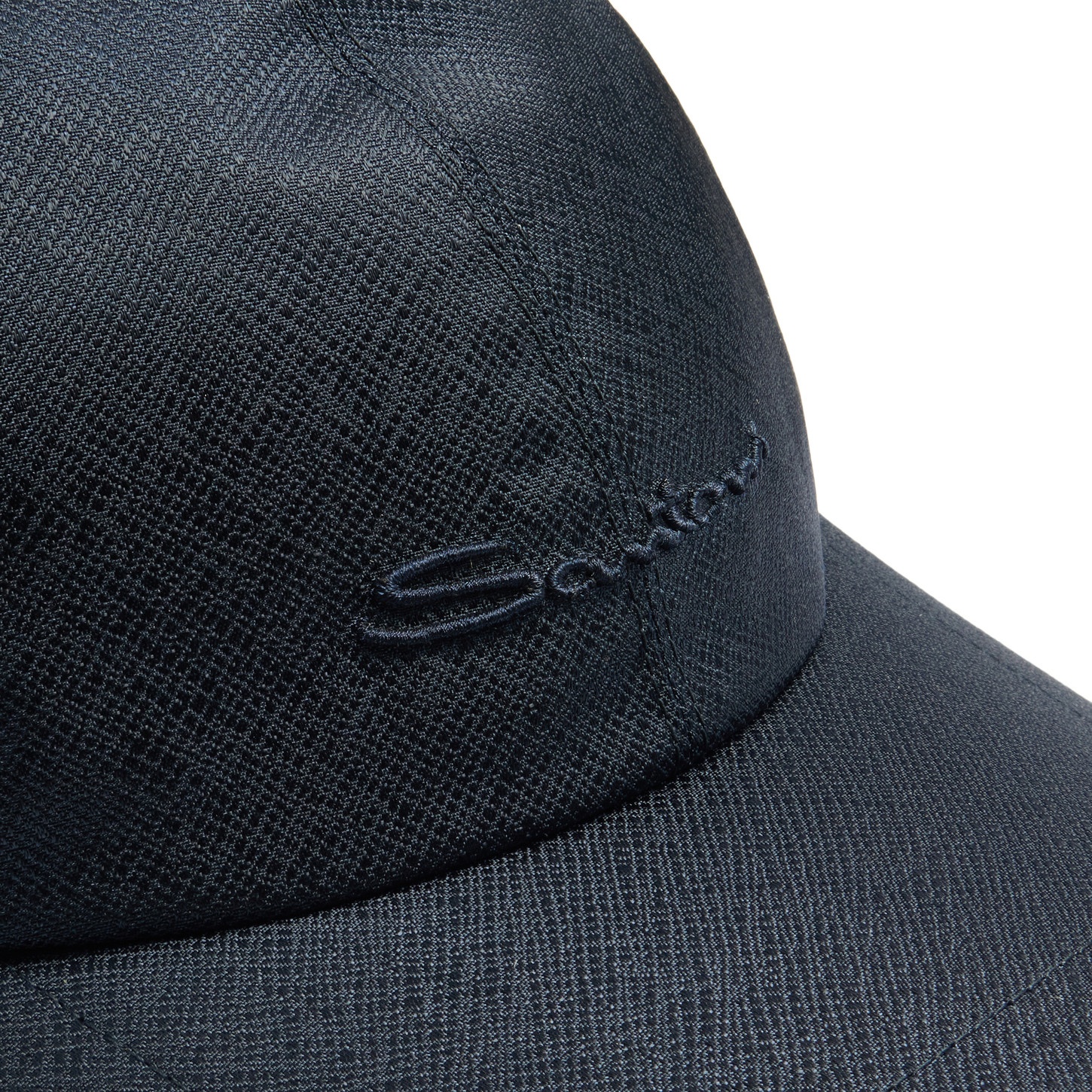 Blue nylon baseball cap - 4