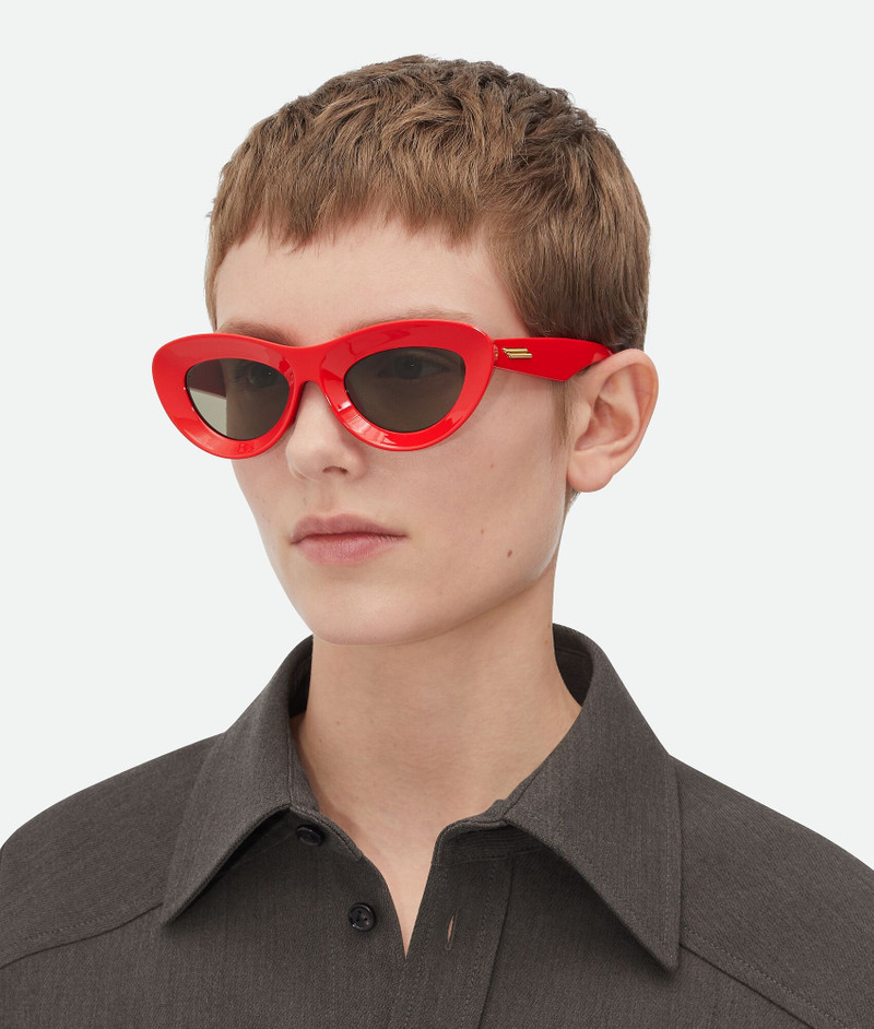 Bottega Veneta Sharp Cat Eye Sunglasses outlook