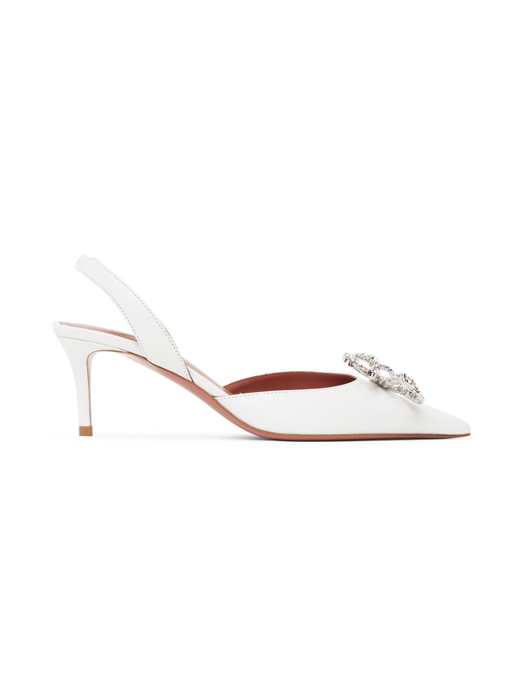 White Rosie Sling 60 Heels - 1