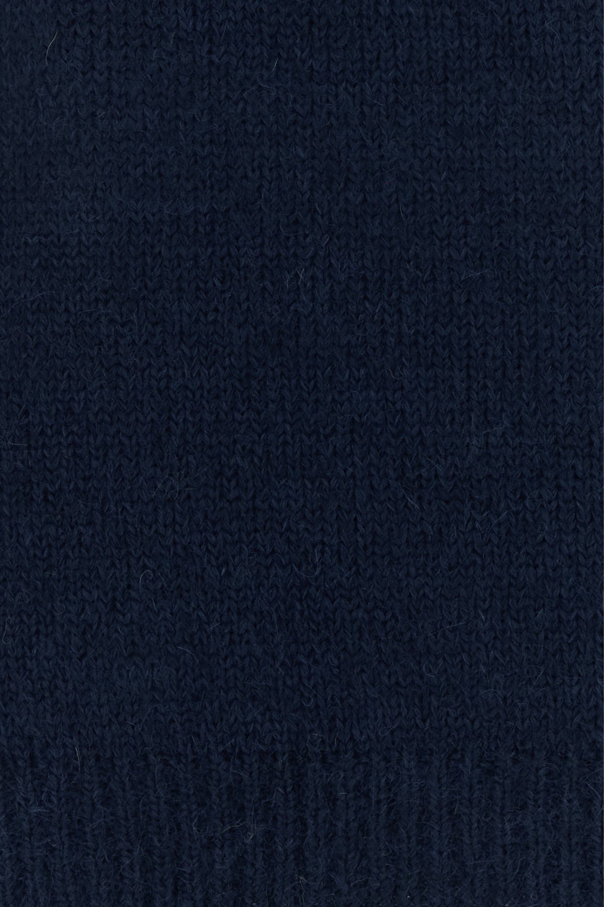 Navy blue alpaca blend oversize sweater - 3