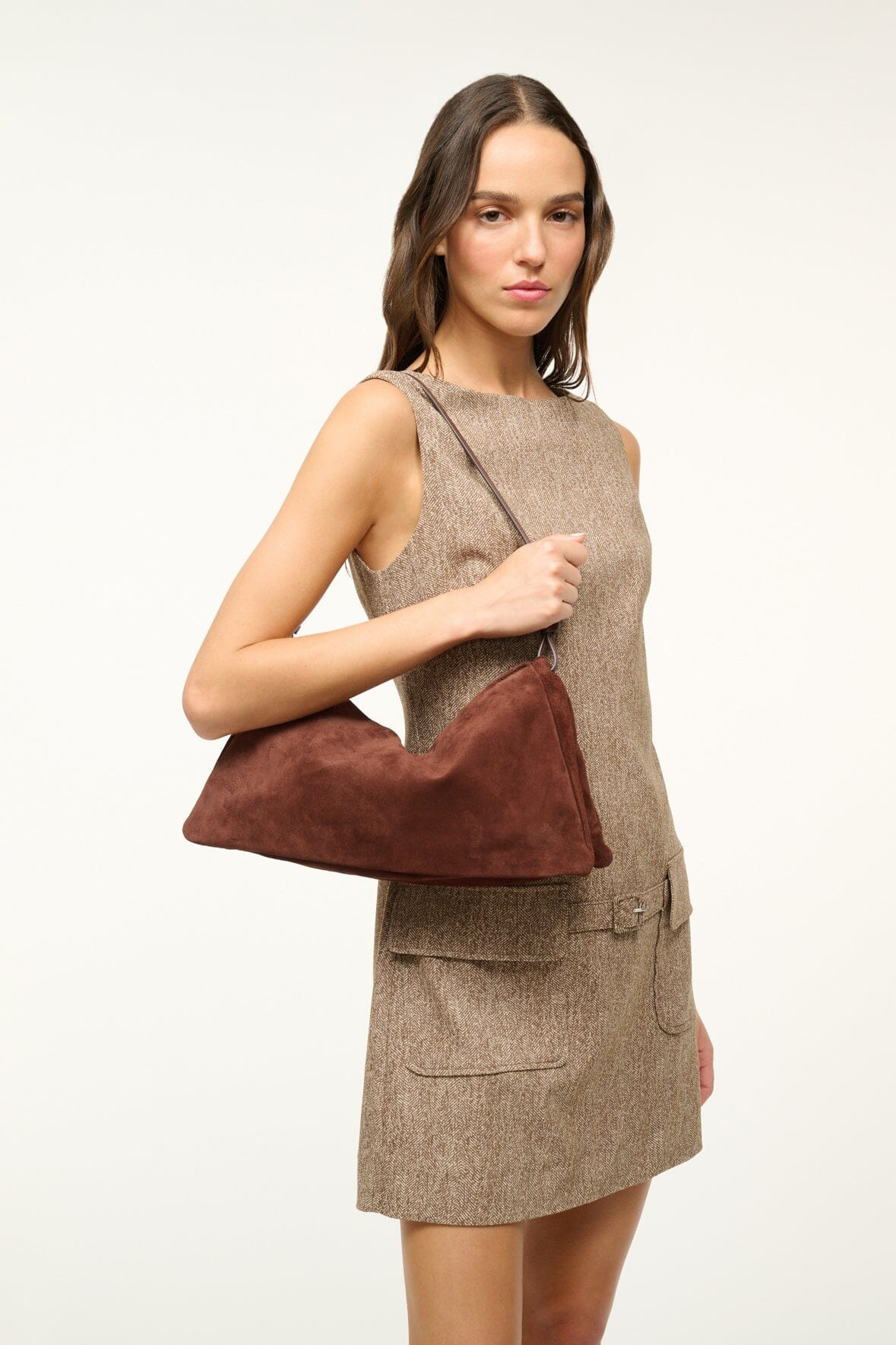 STAUD WALLY SHOULDER BAG MAHOGANY - 2