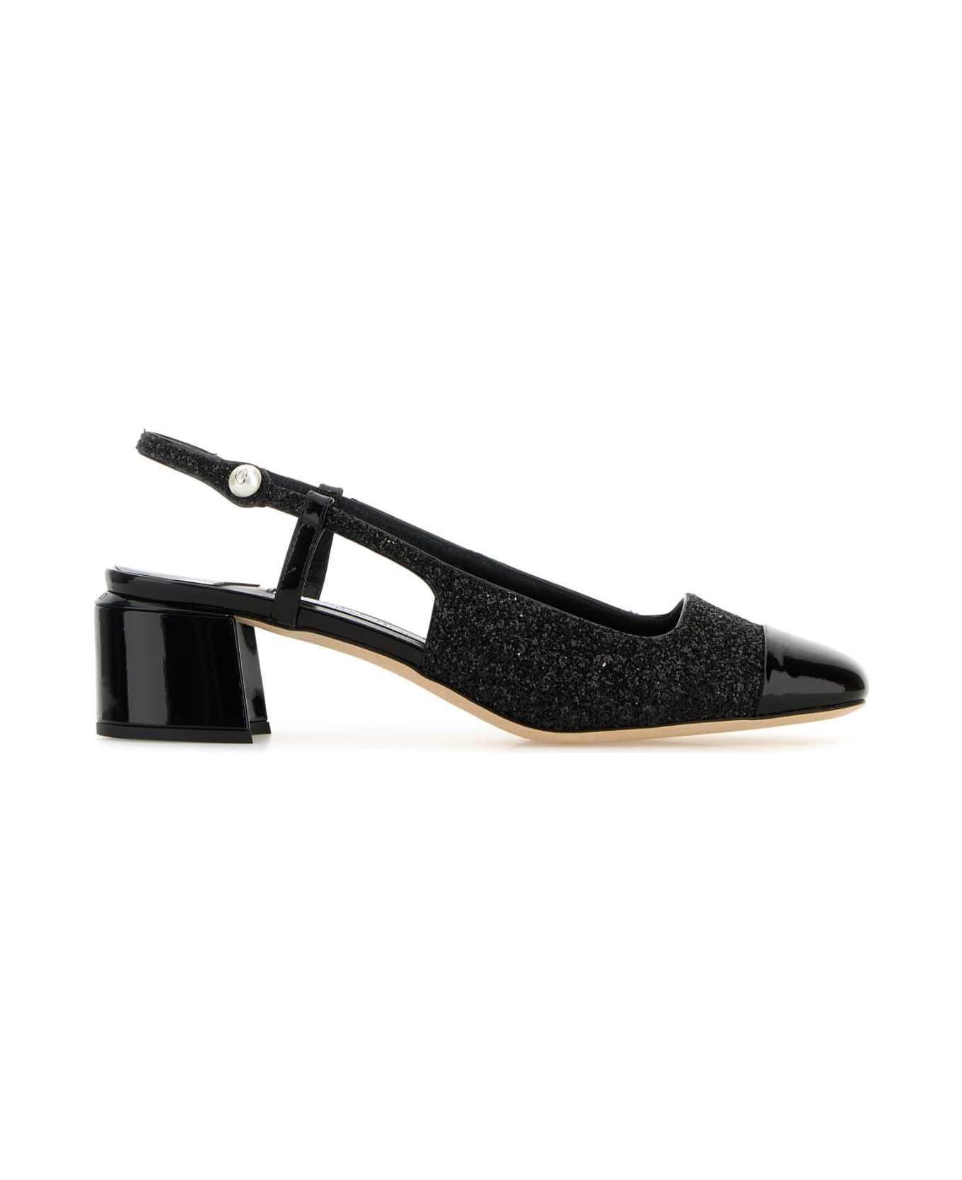 Embellished Fabric Elisa Pumps - 1