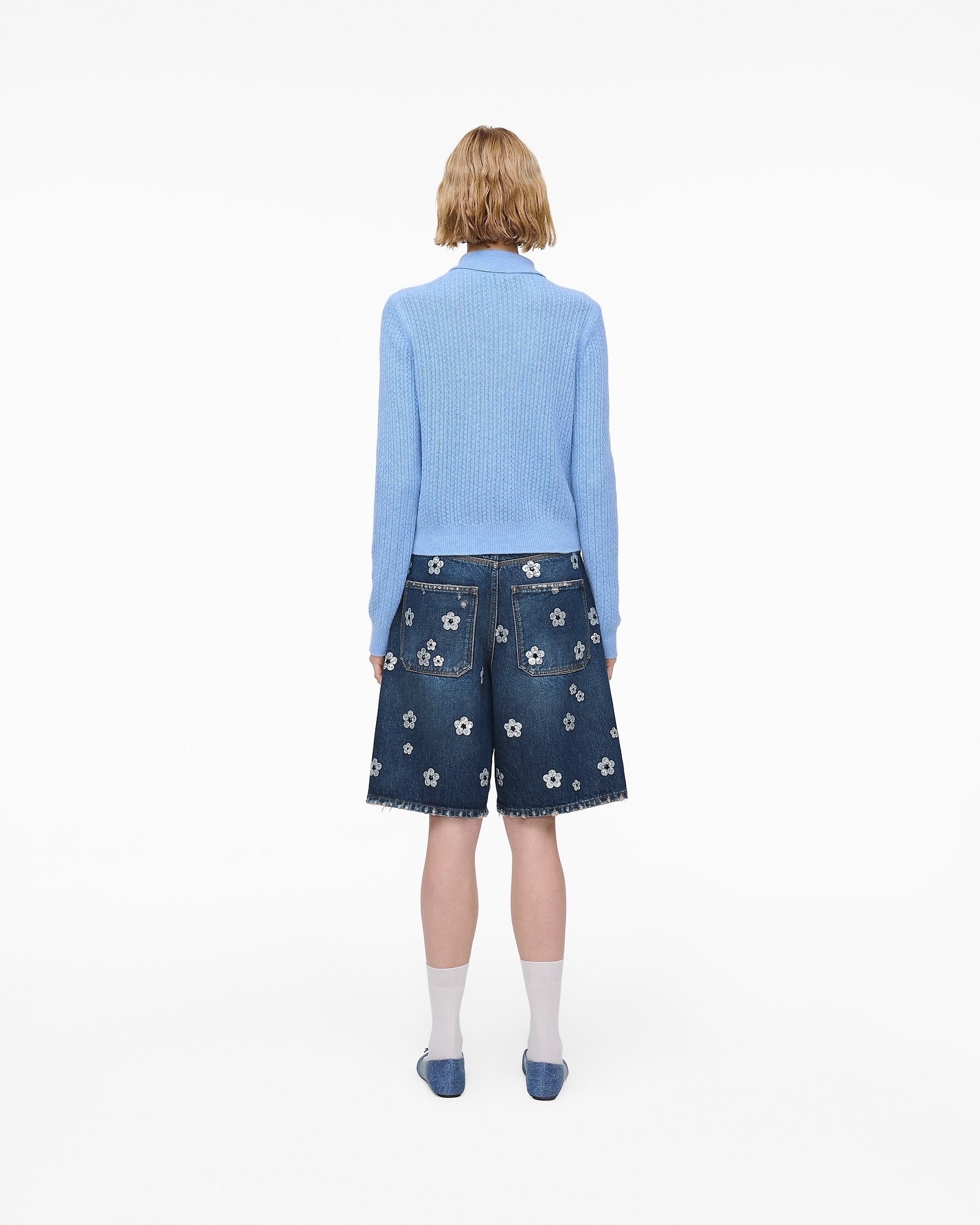 CABLE-KNIT CHARM CARDIGAN - 3