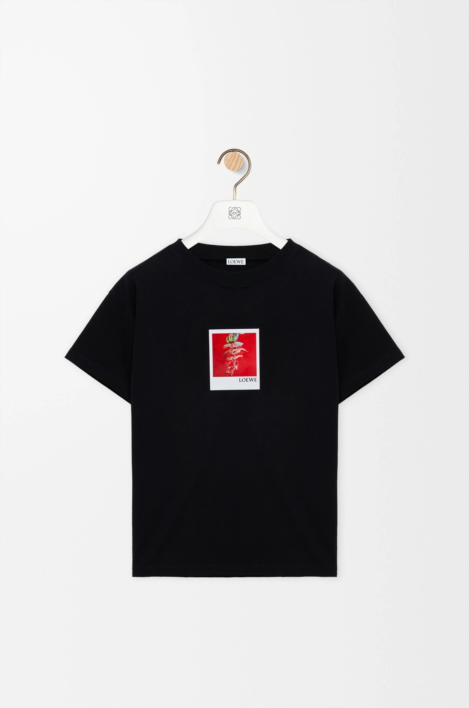 Regular fit T-shirt in cotton - 1