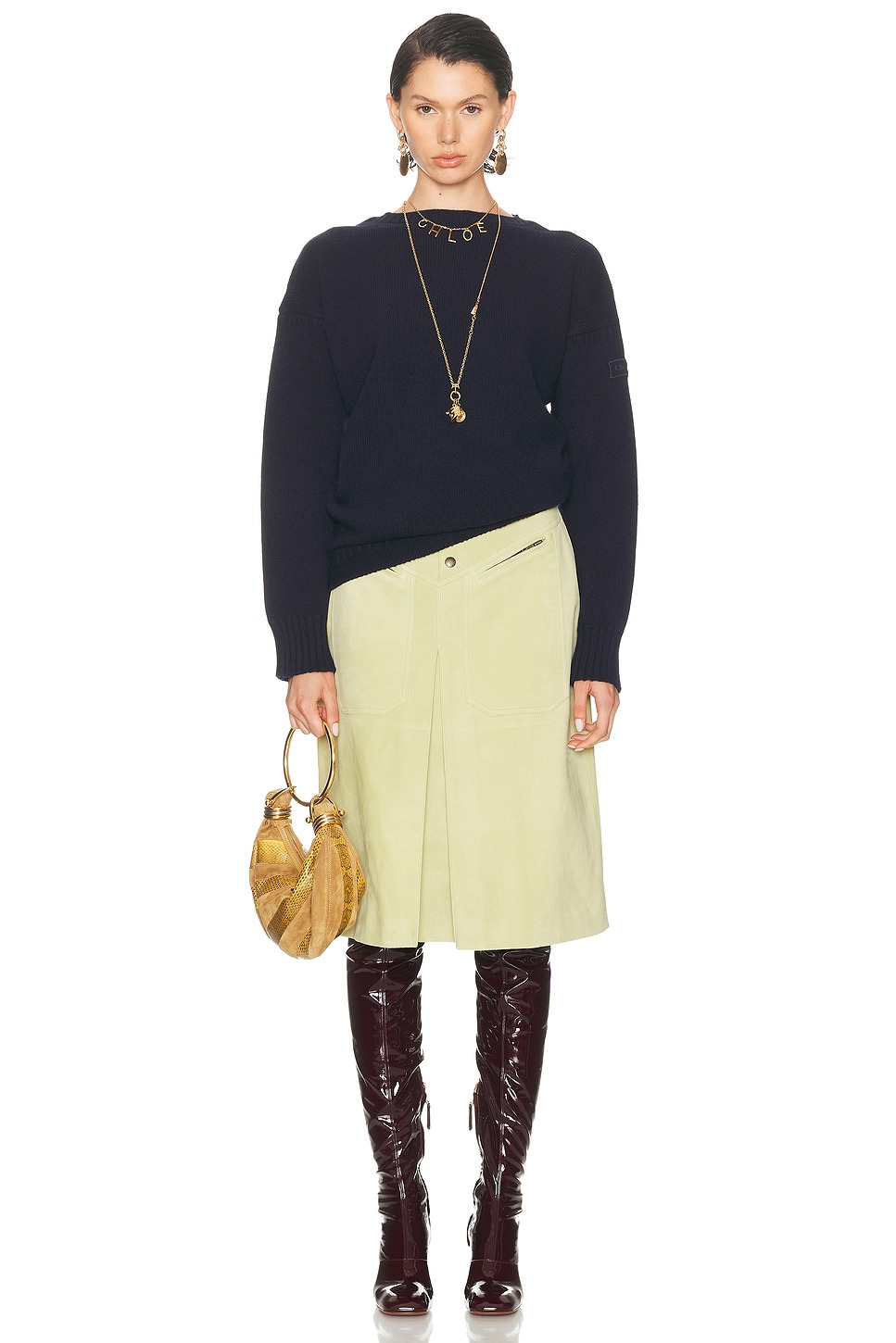 Suede Skirt - 5