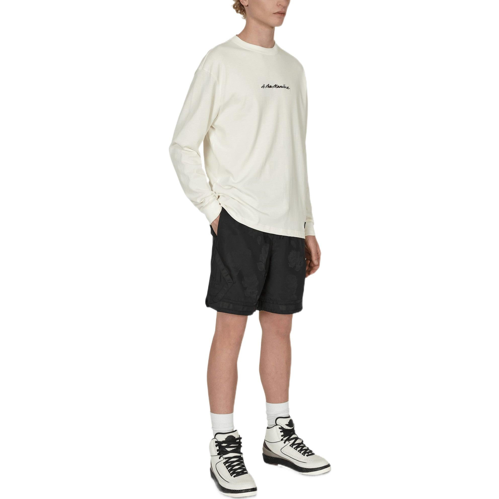 Air Jordan x A Ma Maniere Long Sleeves T-Shirt Asia Sizing 'Beige' DJ9759-133 - 4