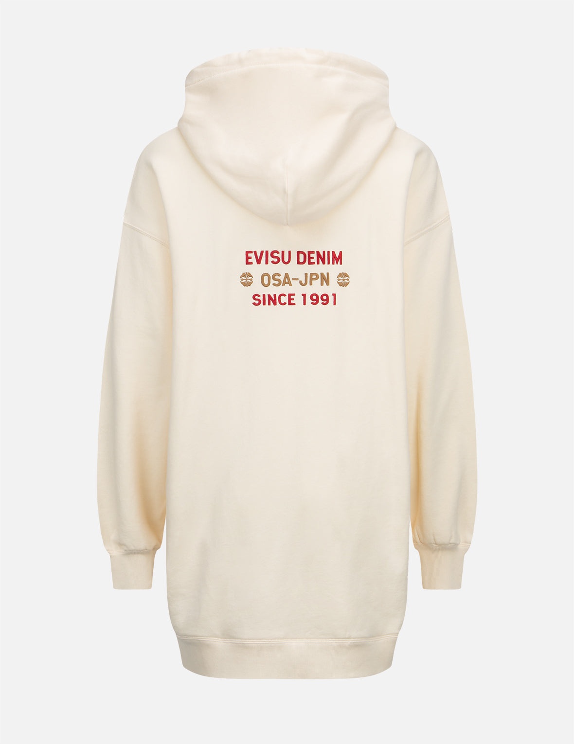 Godhead Print Hooded Sweatshirt Tunic - 2