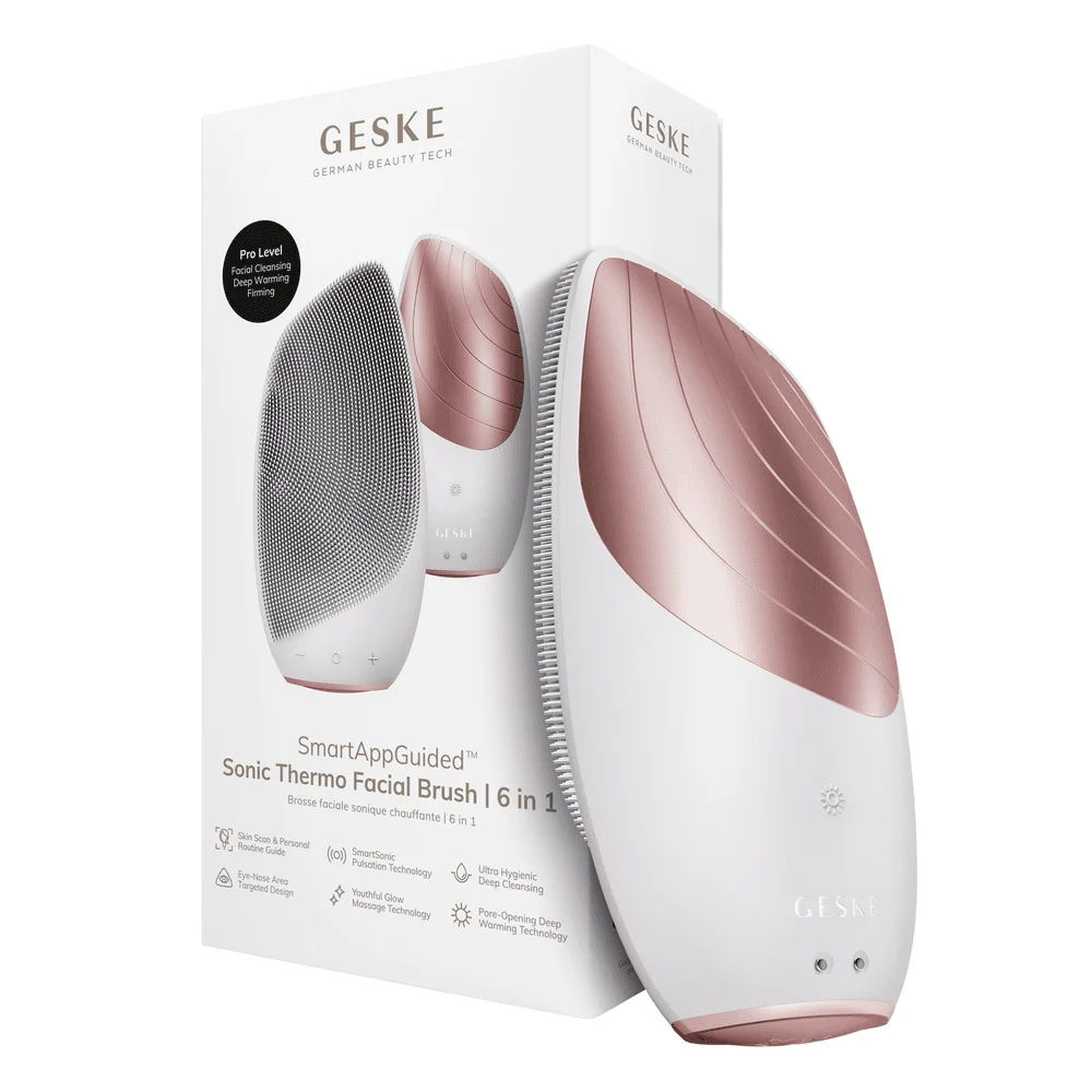 GESKE Sonic Thermo Cleansing Brush 6-In-1 Starlight - 1
