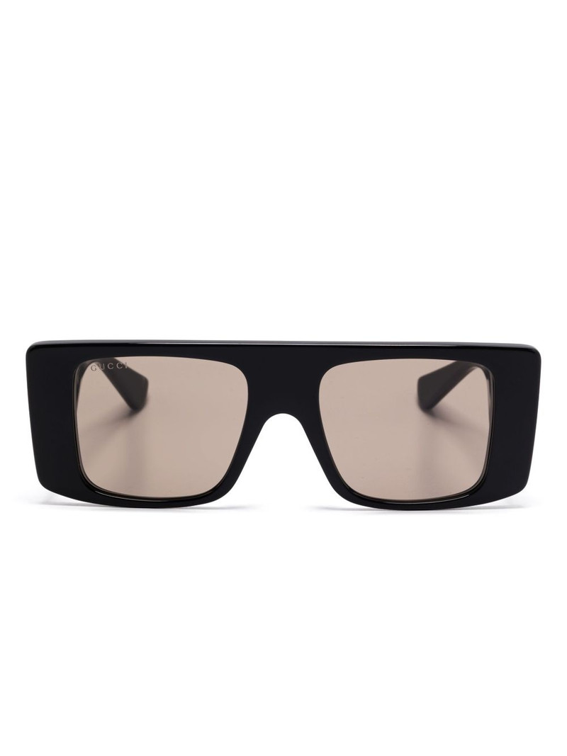 rectangule-frame sunglasses 1